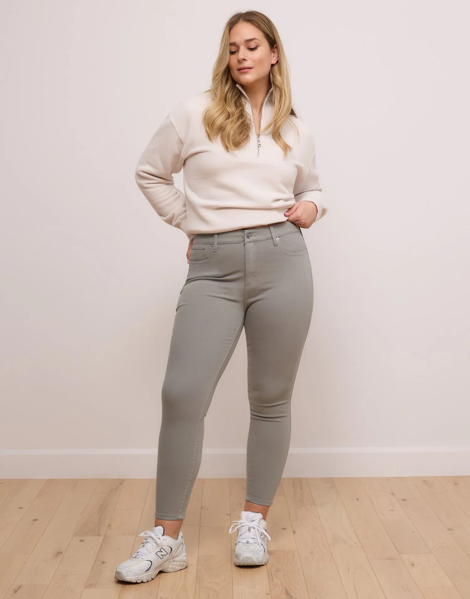 RACHEL SKINNY JEANS / SEA GRASS sold by Yoga Jeans