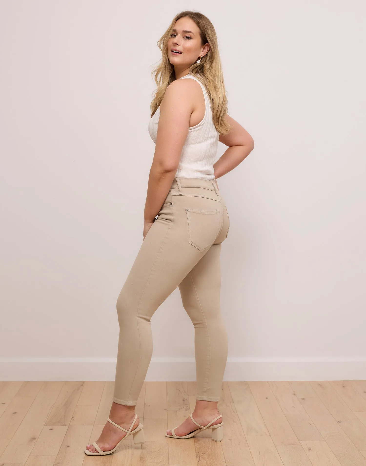 RACHEL SKINNY JEANS / SANDY BEACH sold by Yoga Jeans product image thumbnail 2