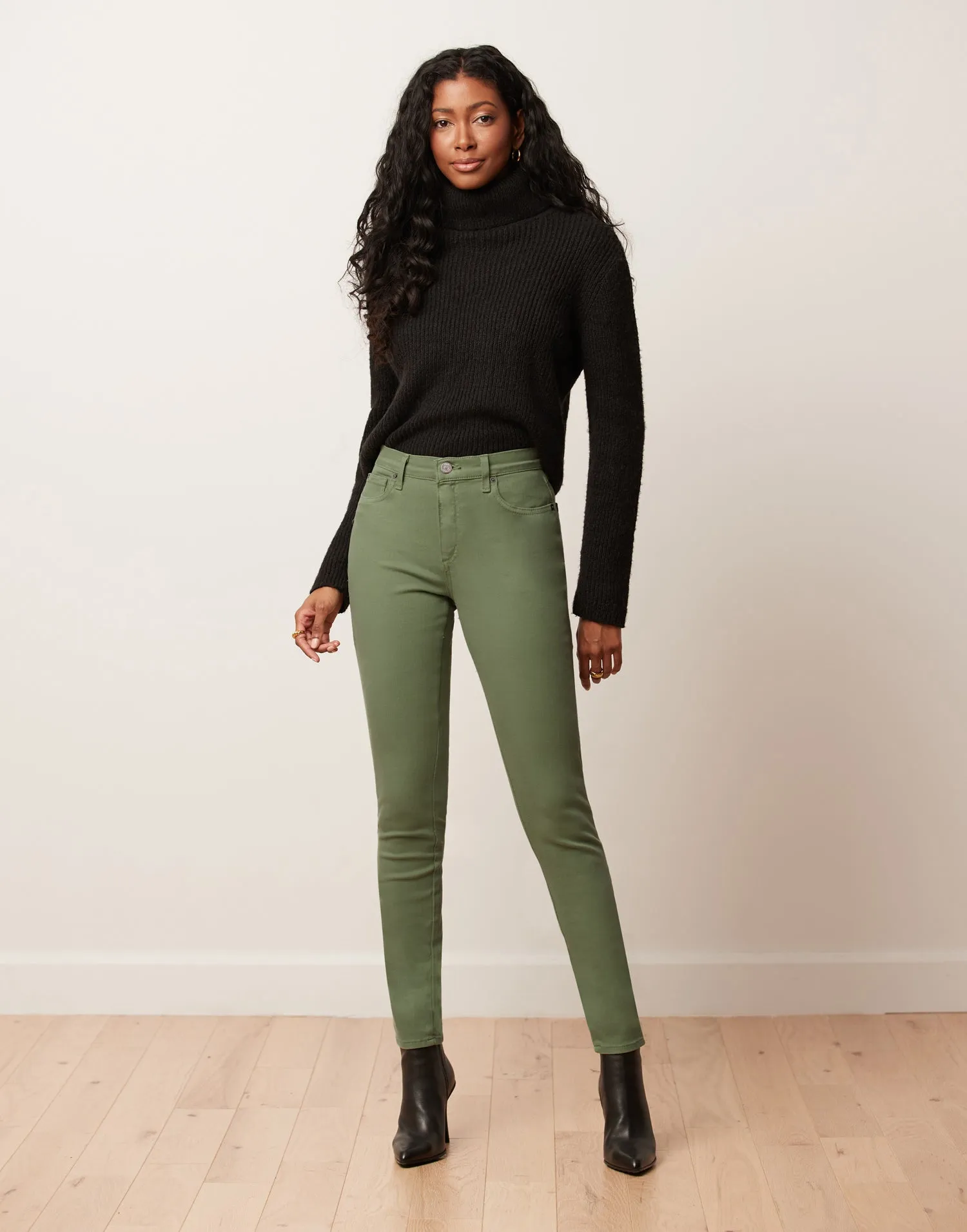 RACHEL SKINNY JEANS / WATERCRESS sold by Yoga Jeans product image thumbnail 2