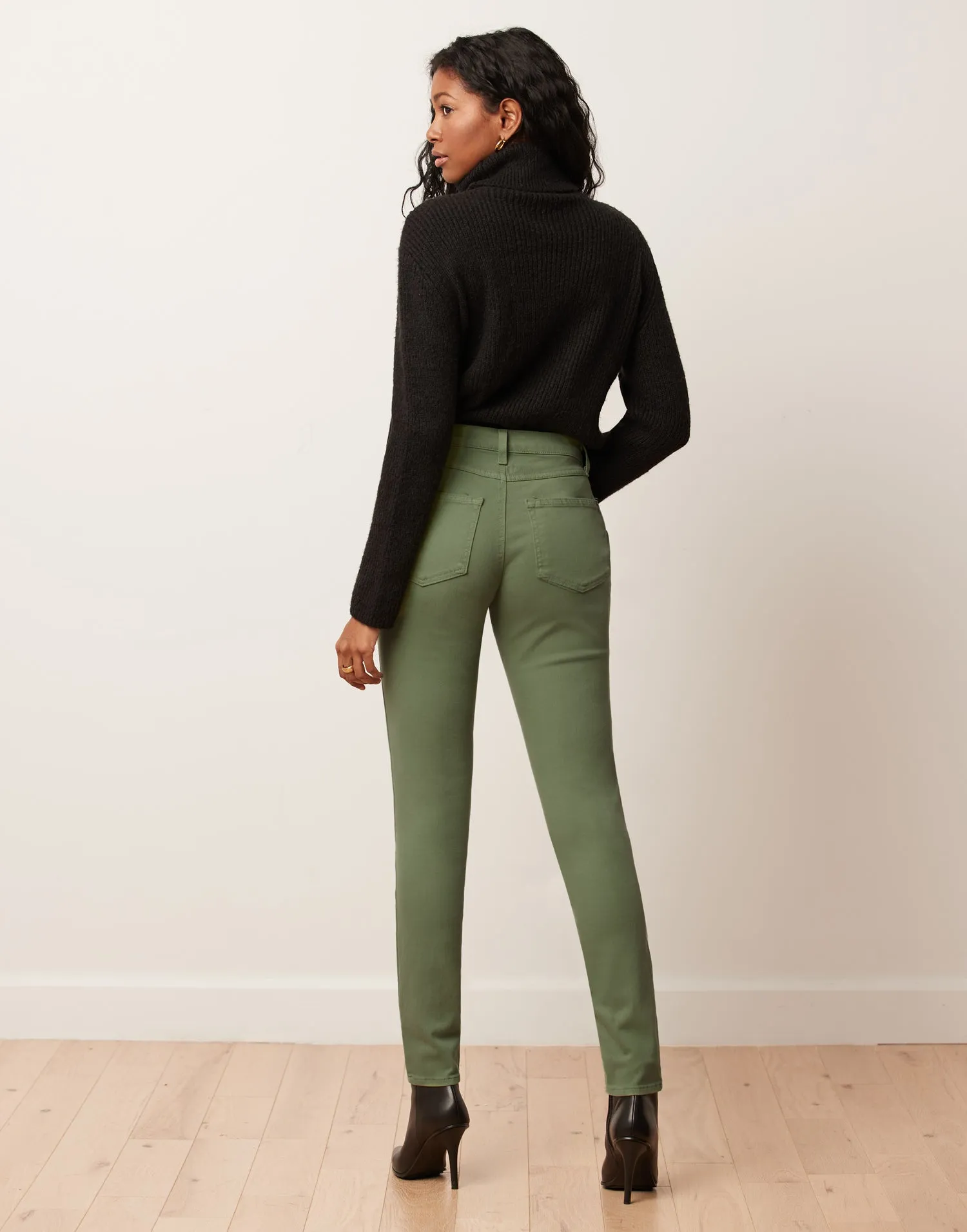 RACHEL SKINNY JEANS / WATERCRESS sold by Yoga Jeans product image thumbnail 5