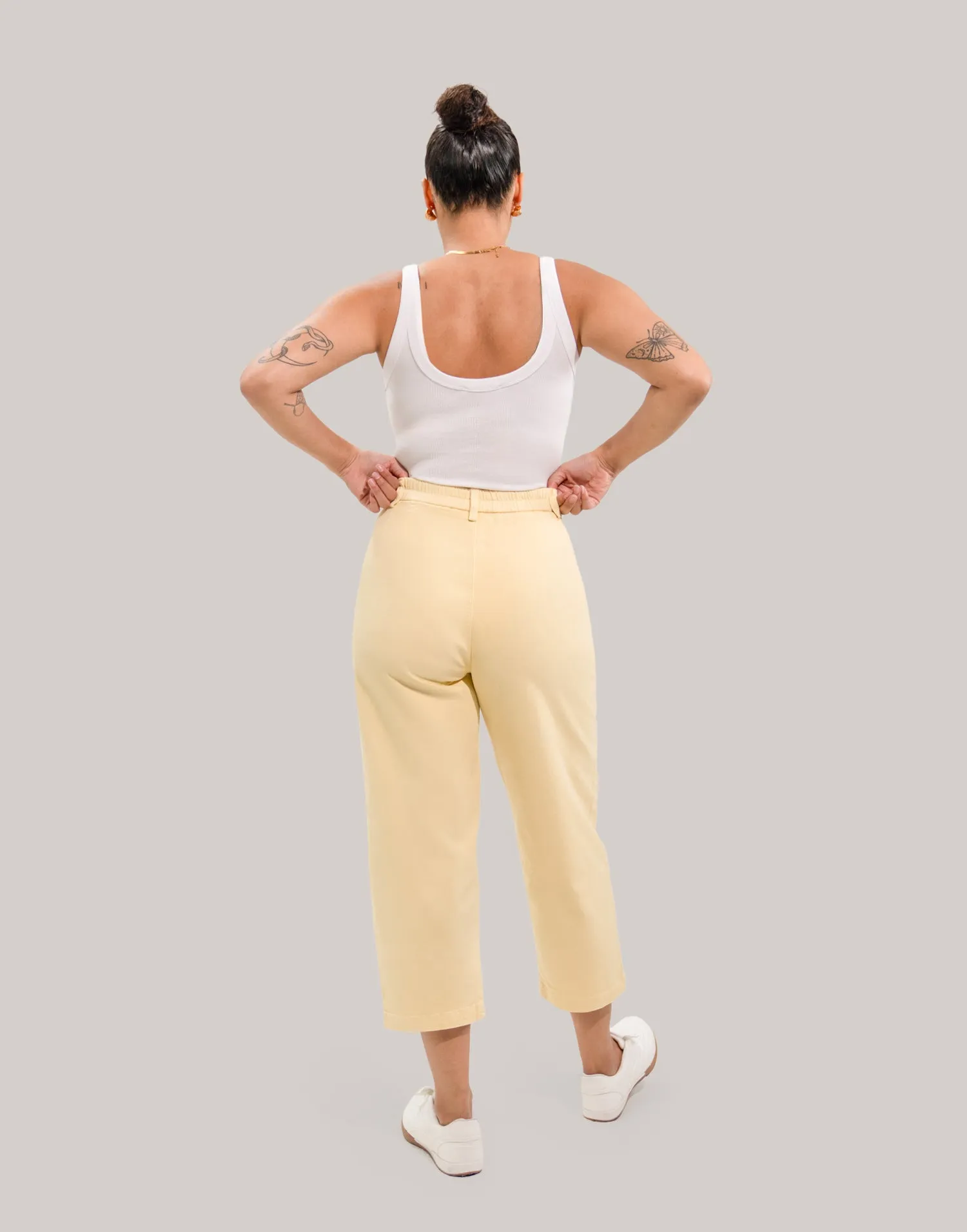 MALIA RELAXED JEANS / BANANA YELLOW sold by Yoga Jeans product image thumbnail 4