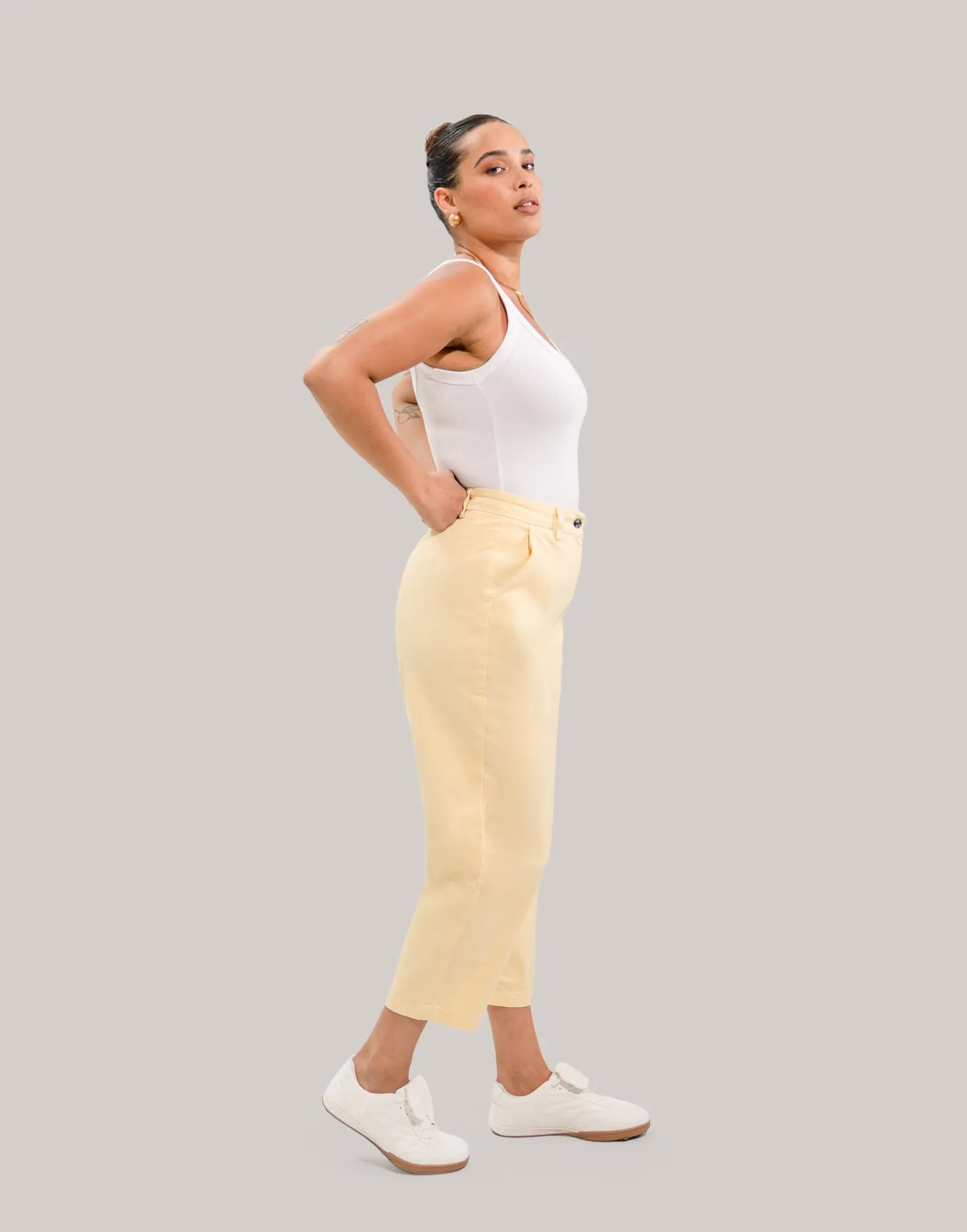 MALIA RELAXED JEANS / BANANA YELLOW sold by Yoga Jeans product image thumbnail 3