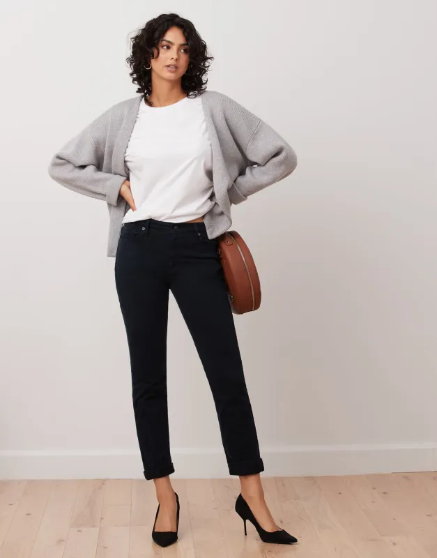 MALIA RELAXED JEANS / BLUE GRAPHITE sold by Yoga Jeans