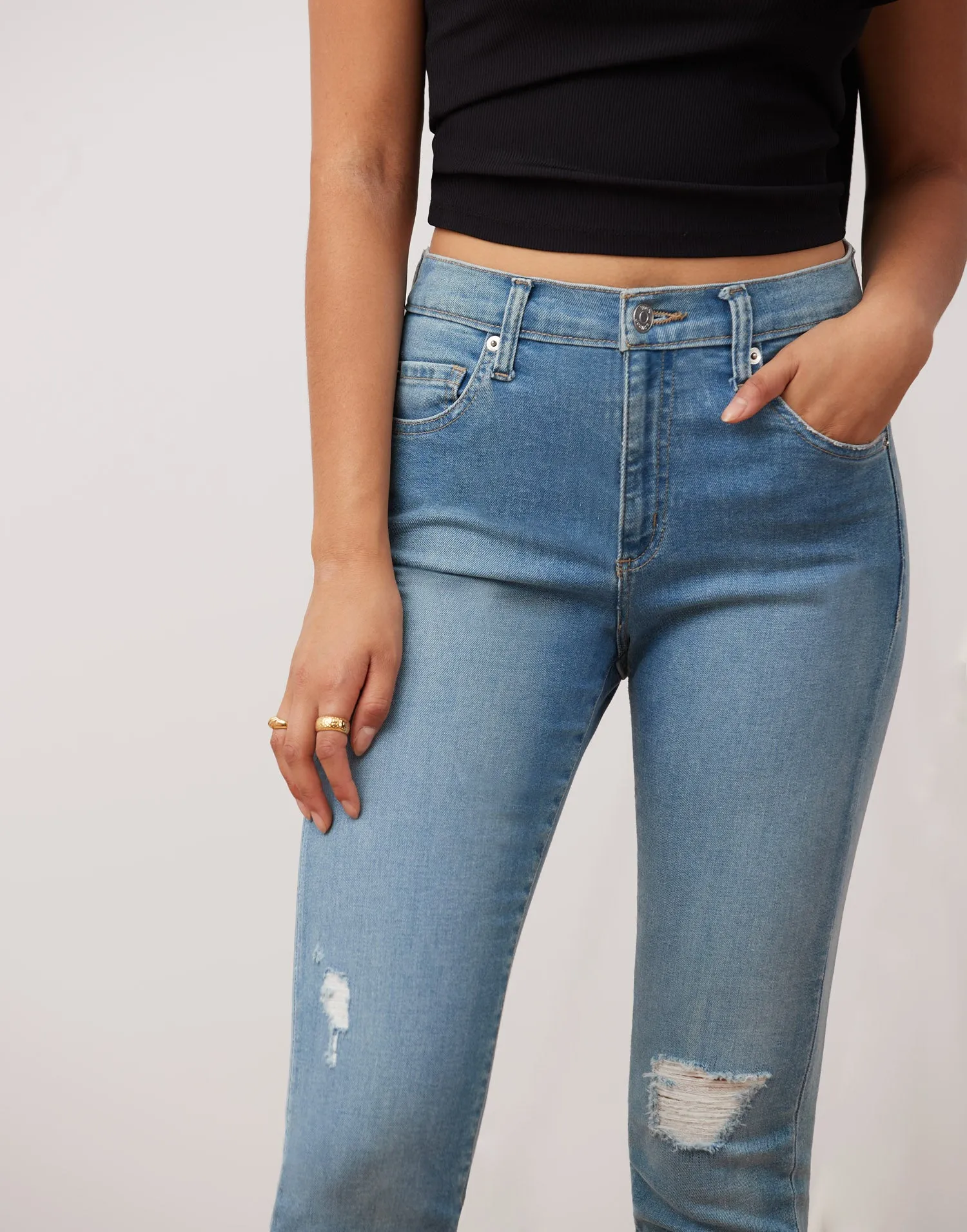 EMILY SLIM JEANS / REBEL sold by Yoga Jeans product image thumbnail 3