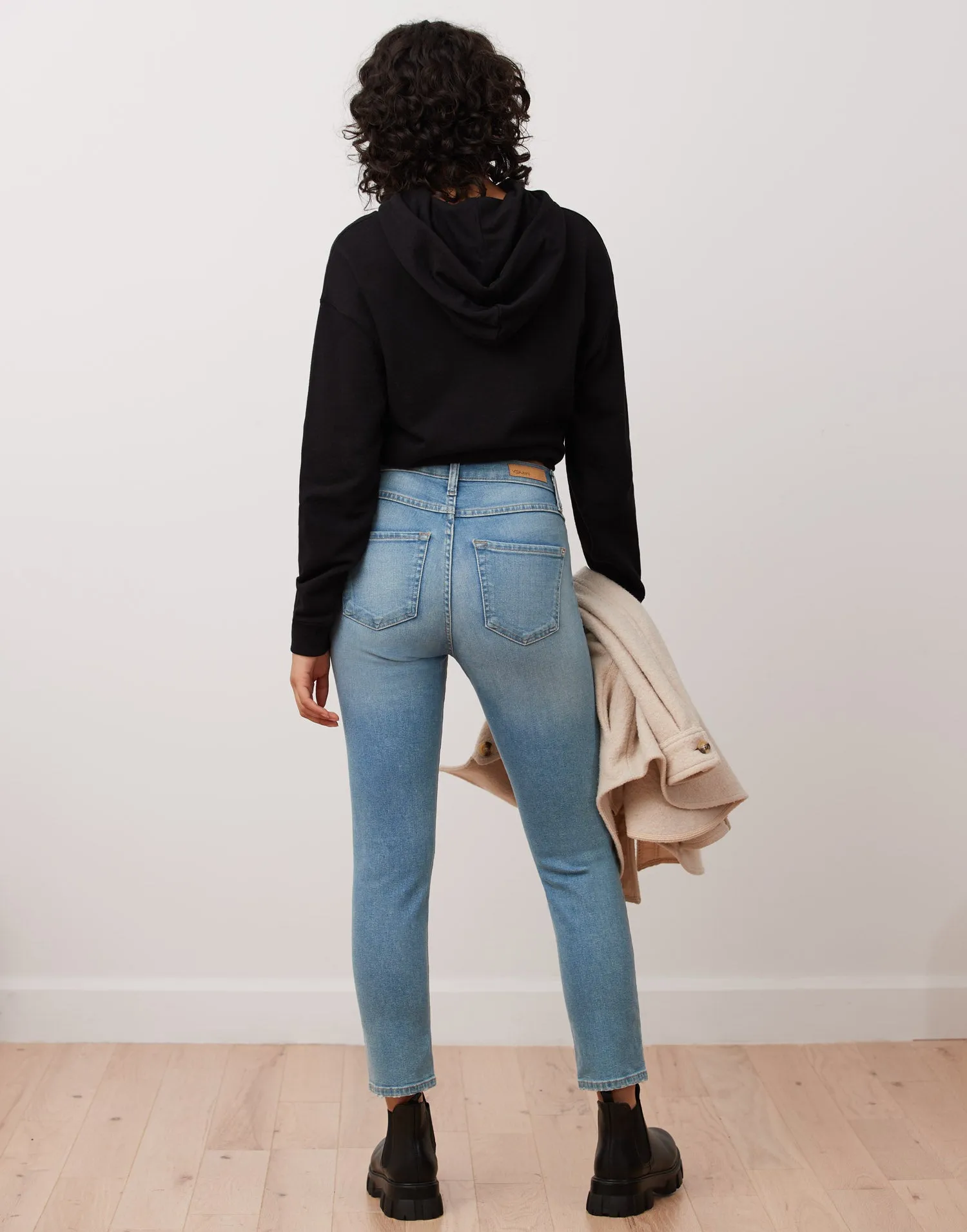 EMILY SLIM JEANS / REBEL sold by Yoga Jeans product image thumbnail 4
