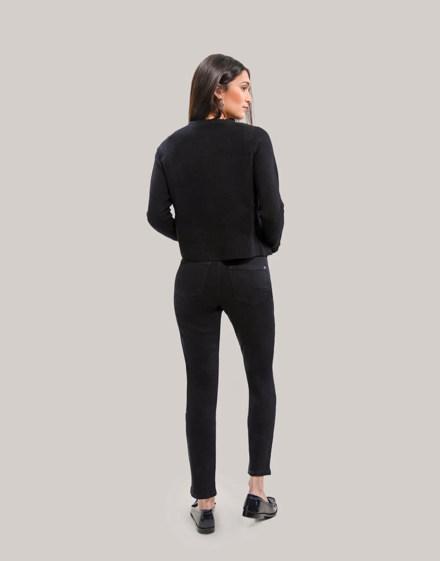 EMILY SLIM JEANS / BLACK RAVEN sold by Yoga Jeans product image thumbnail 4