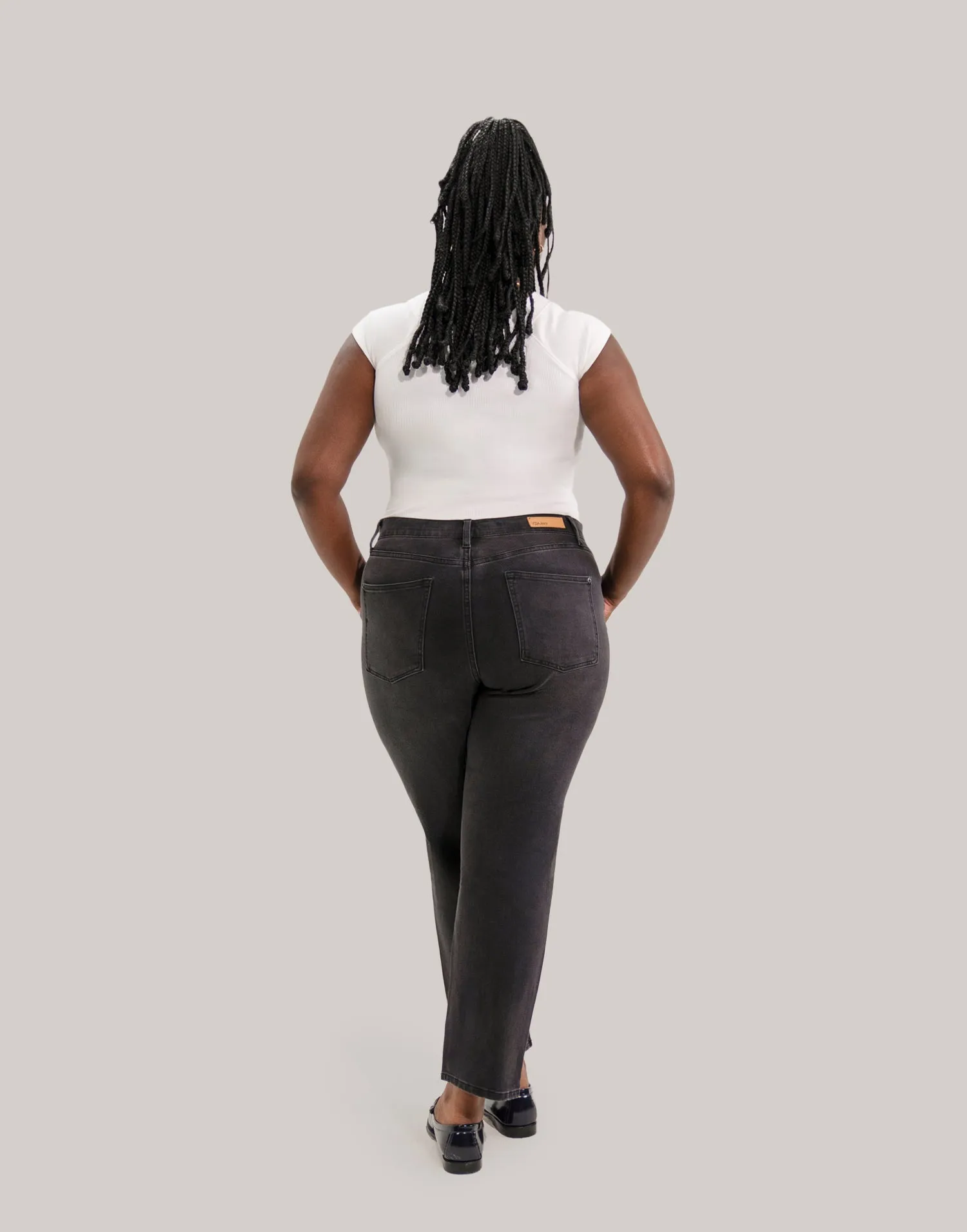 EMILY SLIM JEANS / WASHED BLACK sold by Yoga Jeans product image thumbnail 4