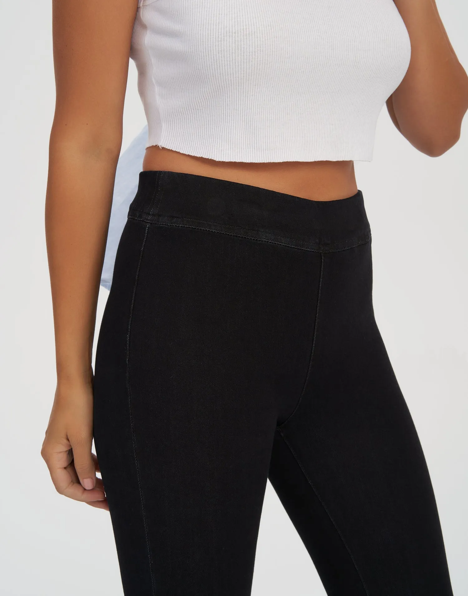 RACHEL SKINNY JEANS / BLACK sold by Yoga Jeans product image thumbnail 3