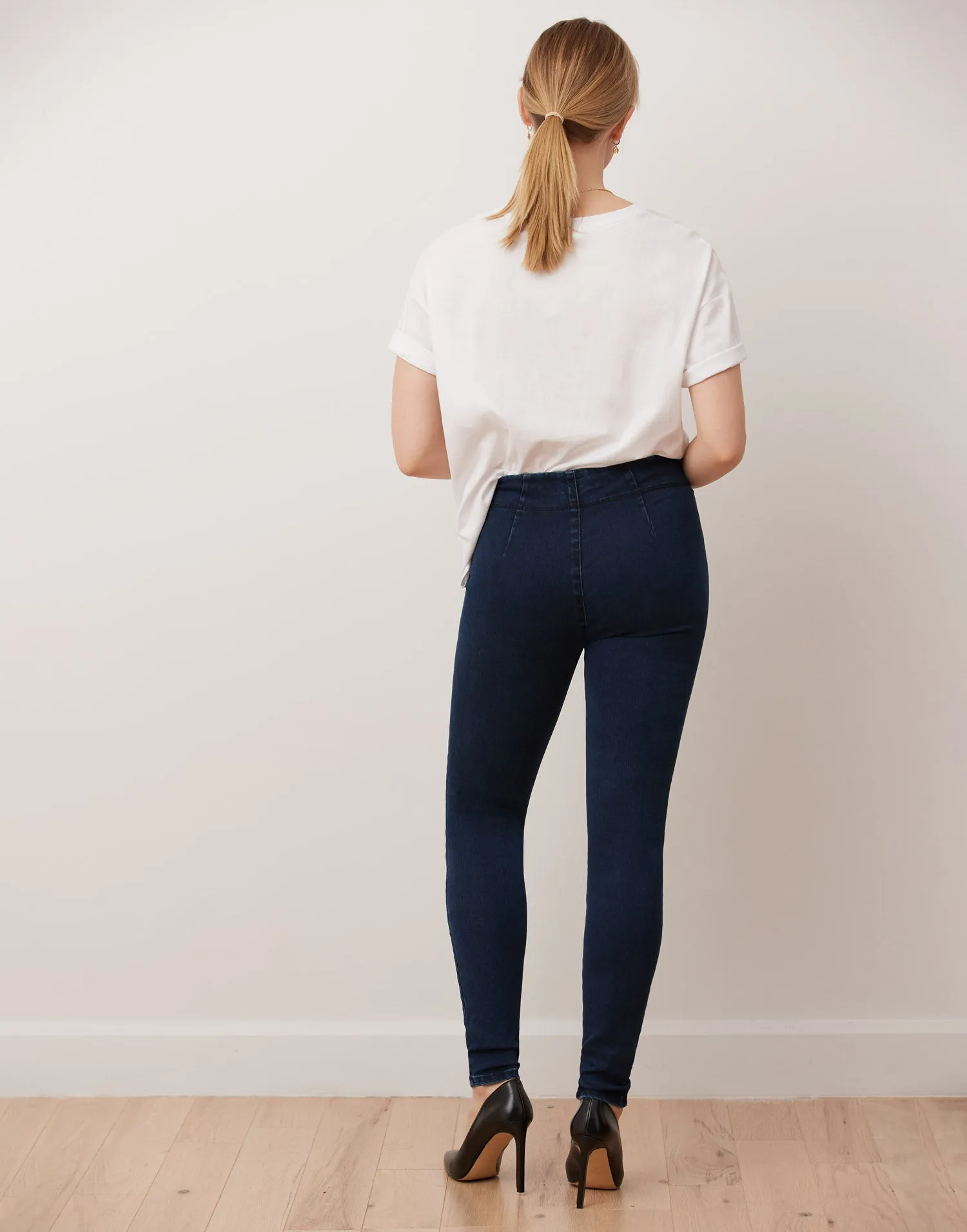 RACHEL SKINNY JEANS / NAUTICAL BLUE sold by Yoga Jeans product image thumbnail 3