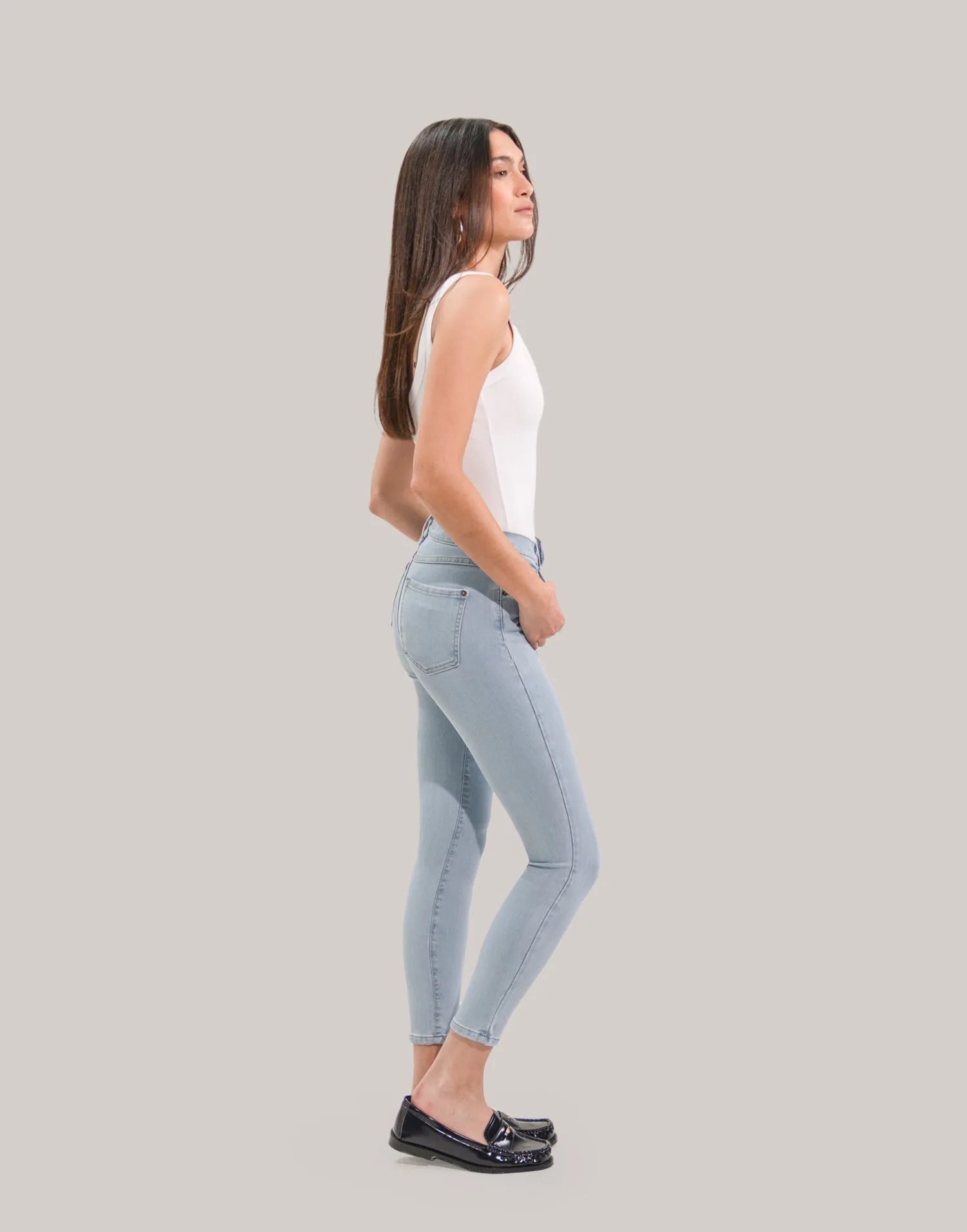 RACHEL SKINNY JEANS / LIGHTHOUSE sold by Yoga Jeans product image thumbnail 3
