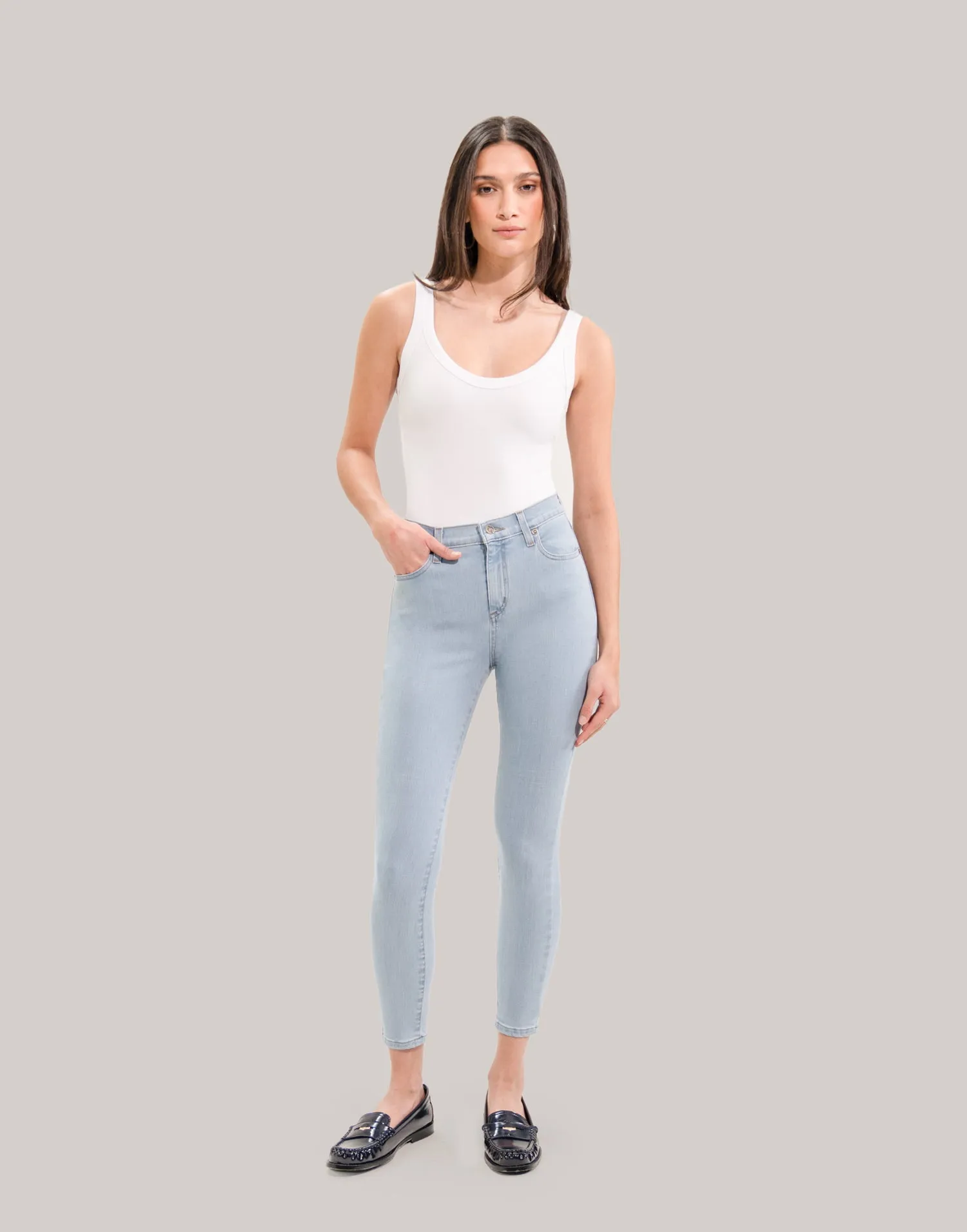 RACHEL SKINNY JEANS / LIGHTHOUSE sold by Yoga Jeans product image thumbnail 2