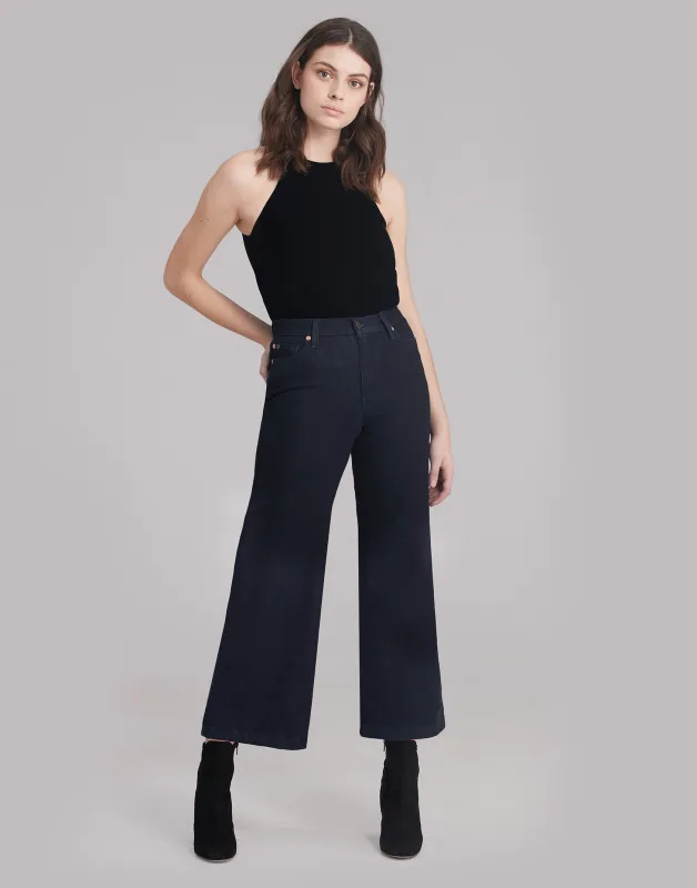 LILY WIDE LEG JEANS / AQUA sold by Yoga Jeans