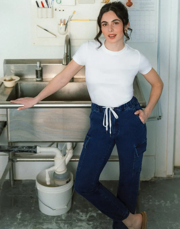 MALIA RELAXED JEANS / BAYBERRY sold by Yoga Jeans