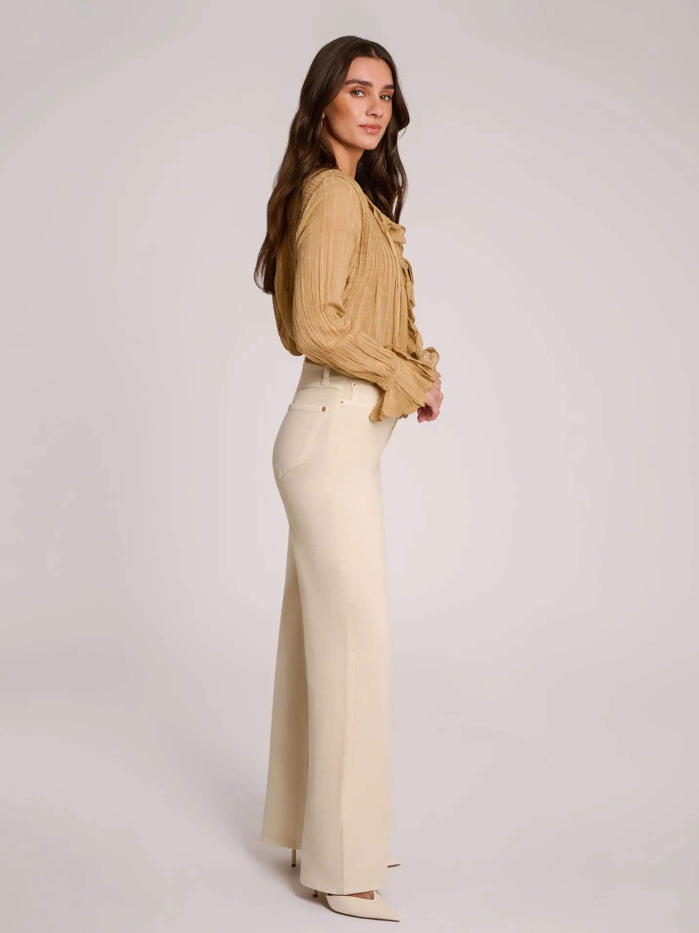 LILY WIDE LEG JEANS / BRAIDED BASKET sold by Yoga Jeans product image thumbnail 4