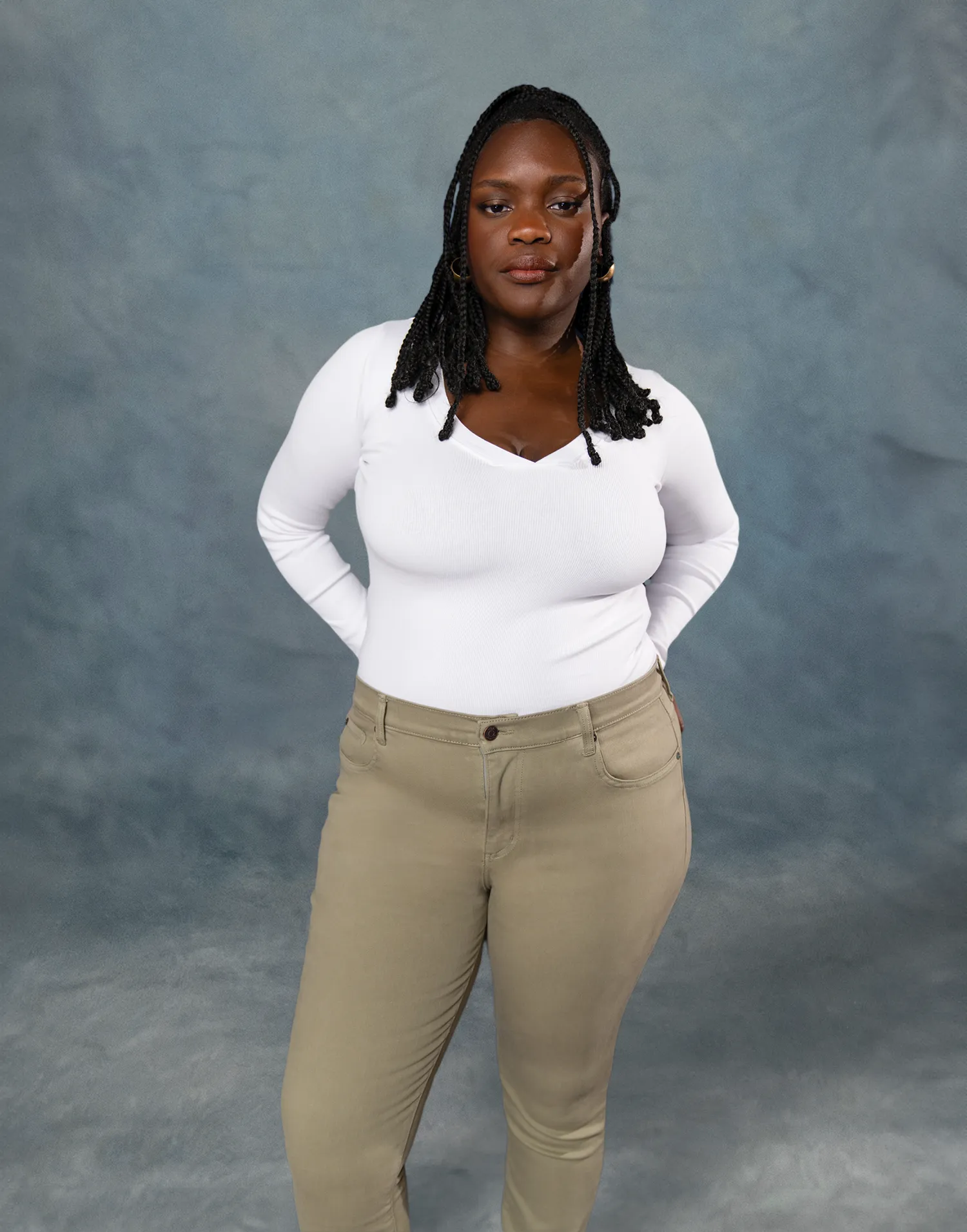 RACHEL SKINNY JEANS / VETIVER sold by Yoga Jeans