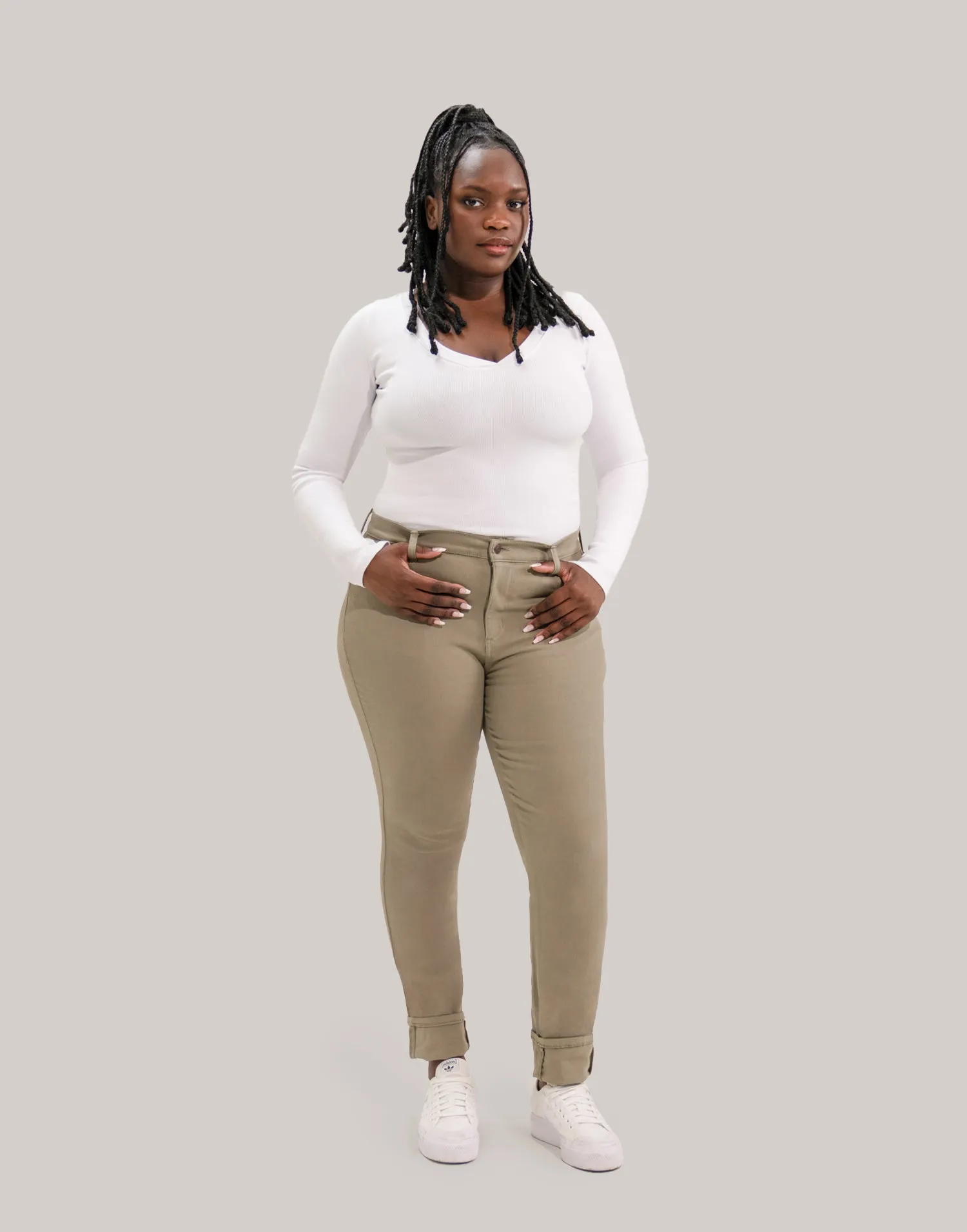 RACHEL SKINNY JEANS / VETIVER sold by Yoga Jeans product image thumbnail 2