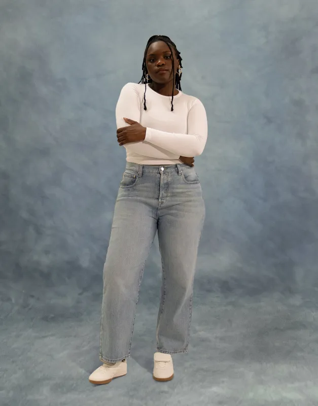 CHLOE STRAIGHT JEANS / MELROSE sold by Yoga Jeans