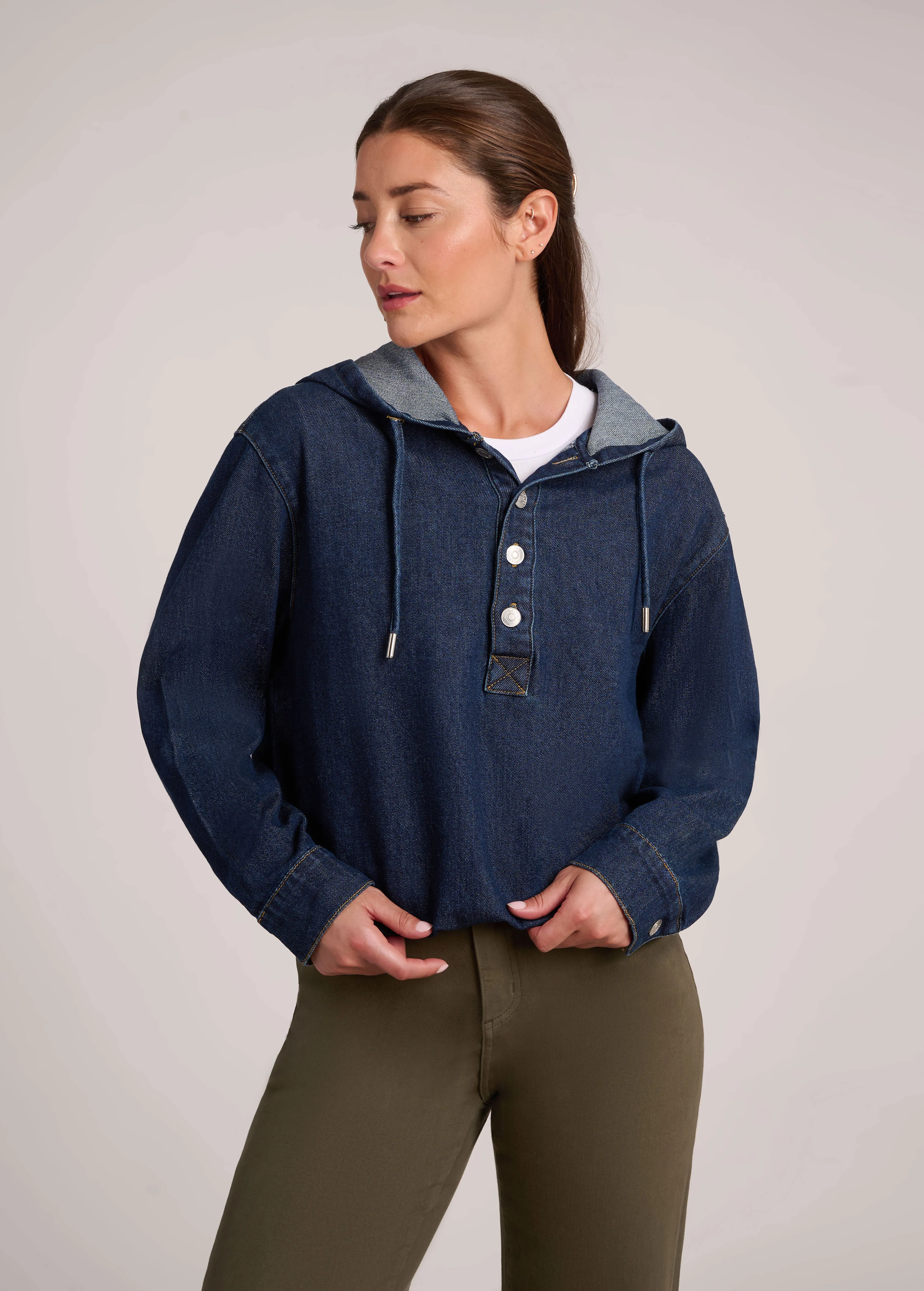 HENLEY TOP / FLORA sold by Yoga Jeans product image thumbnail 3