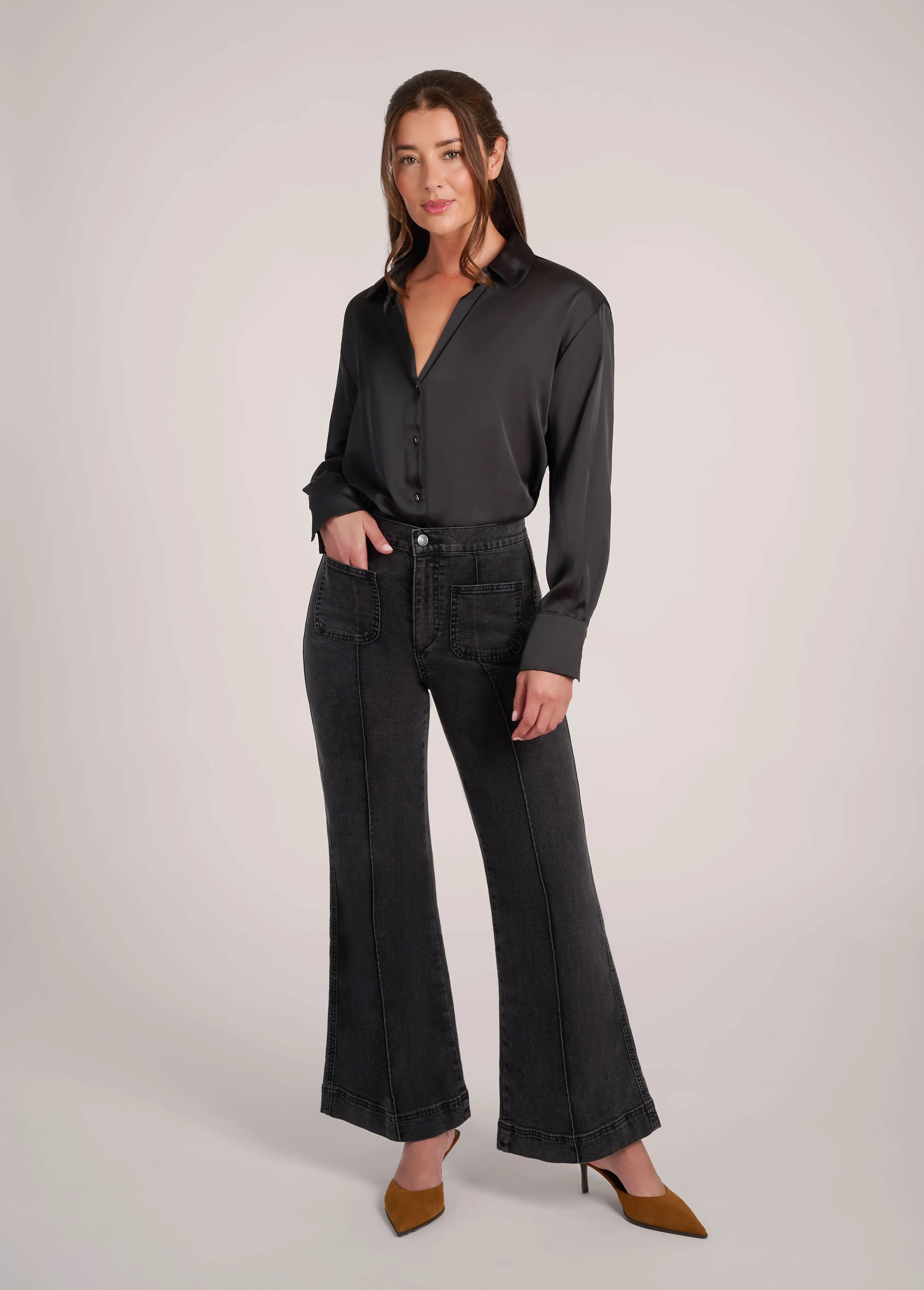 LILY WIDE LEG JEANS / MARISOL sold by Yoga Jeans product image thumbnail 3