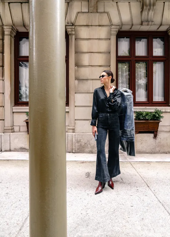 LILY WIDE LEG JEANS / MARISOL sold by Yoga Jeans