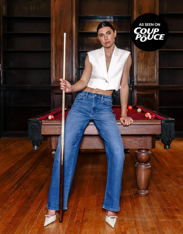 LILY WIDE LEG JEANS / ORPHEUS sold by Yoga Jeans