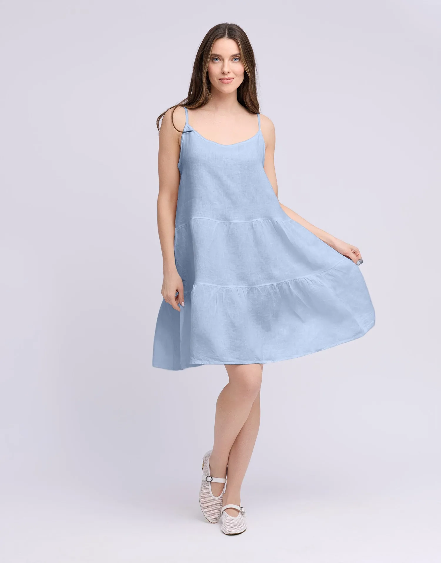 LINEN DRESS / ISABELLA sold by Yoga Jeans product image thumbnail 2
