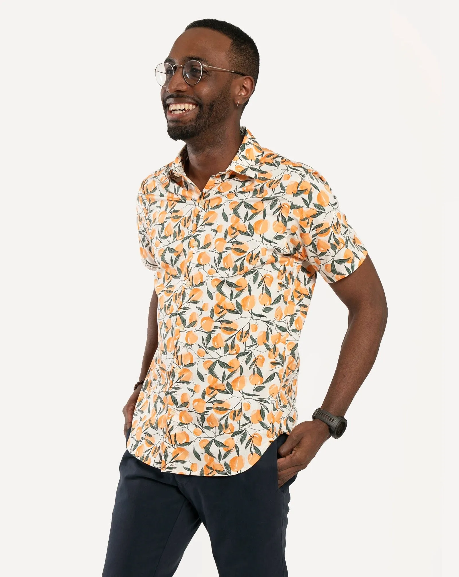 Short Sleeve Dylan Shirt | Peaches sold by 18 Waits product image thumbnail 3