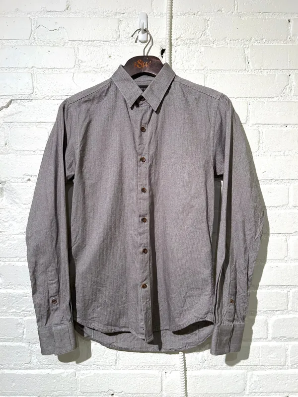Vintage Dylan | Grey Micro Herringbone sold by 18 Waits