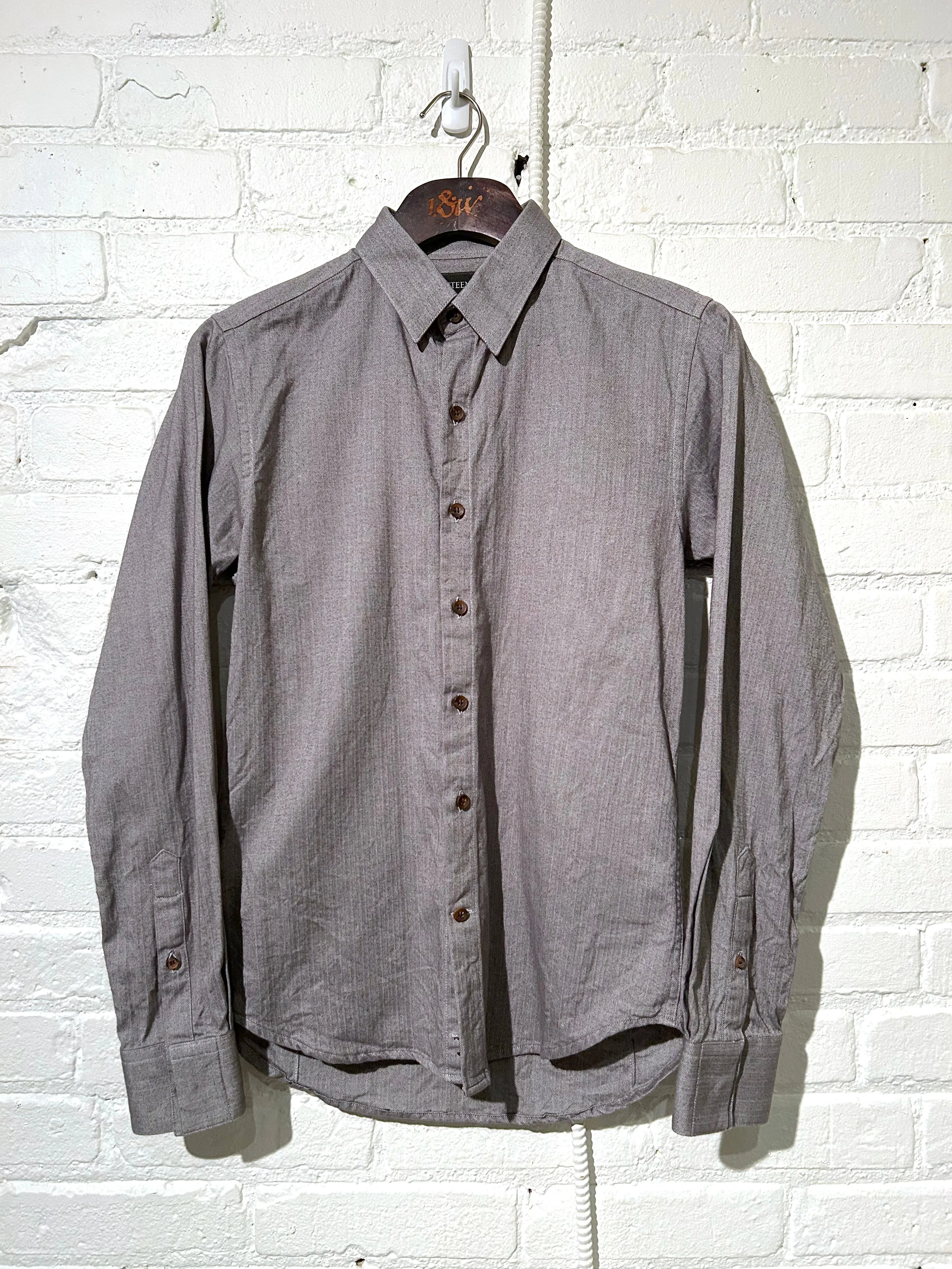 Vintage Dylan | Grey Micro Herringbone sold by 18 Waits