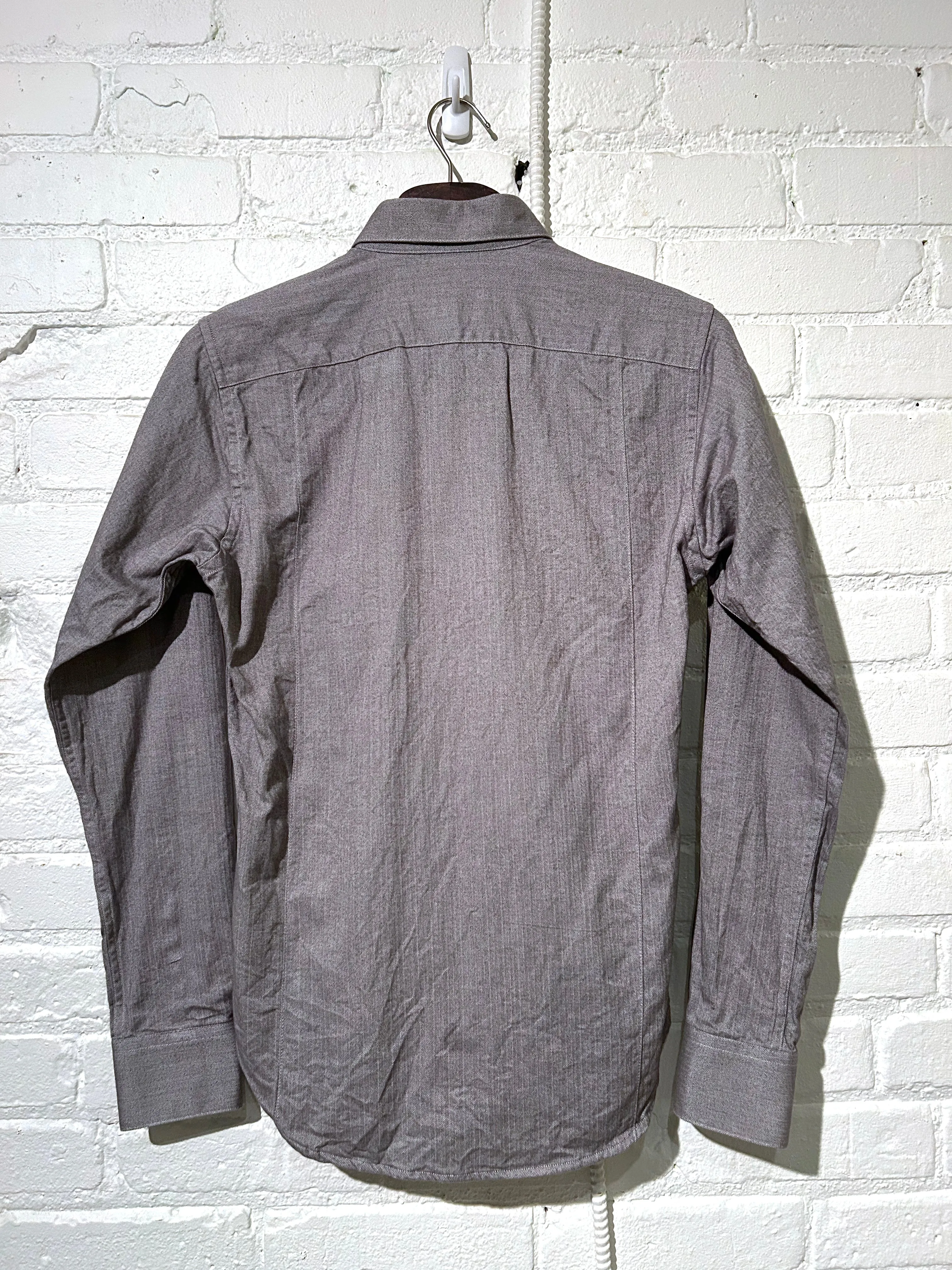 Vintage Dylan | Grey Micro Herringbone sold by 18 Waits product image thumbnail 2