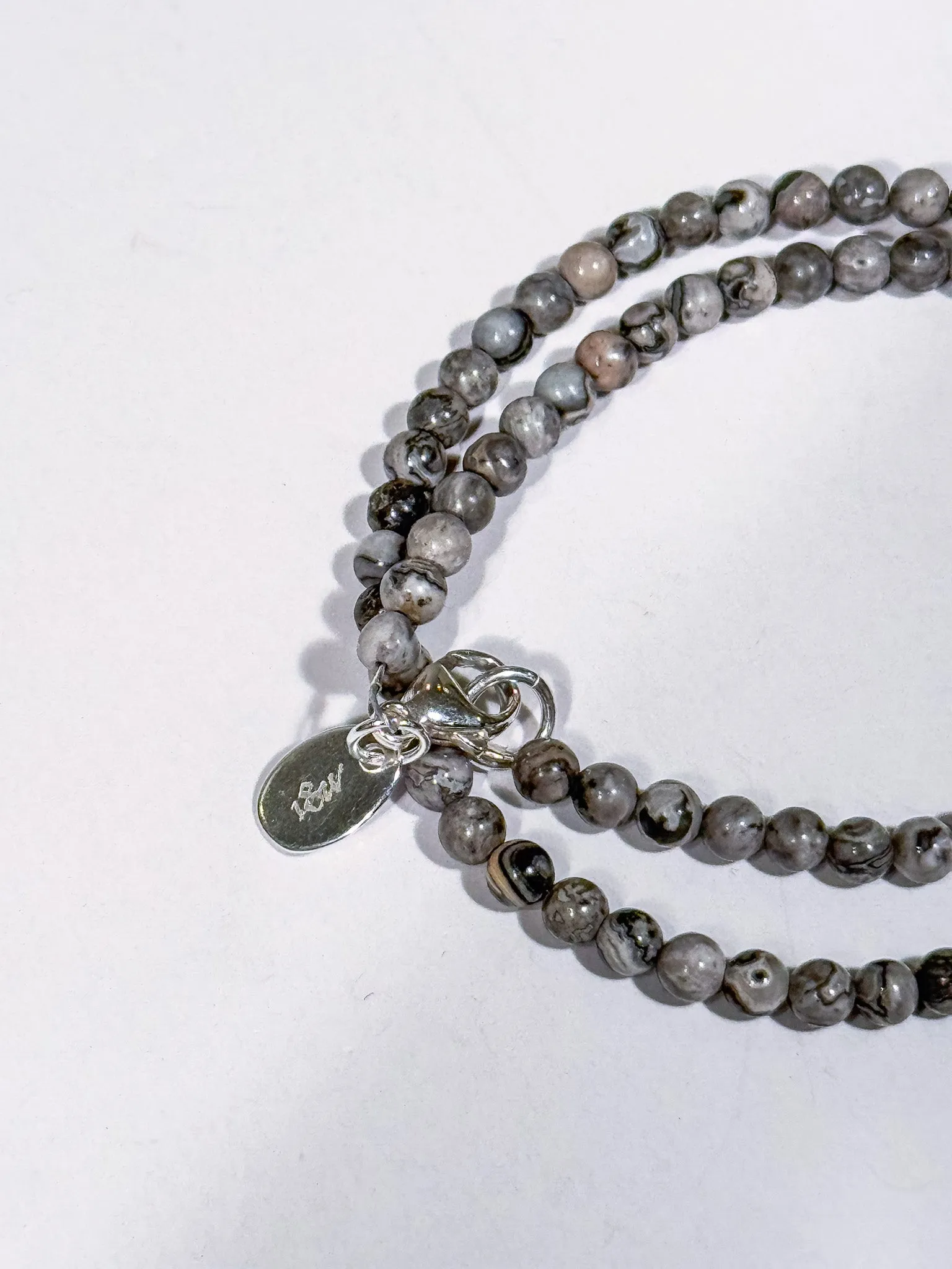 Aloha Stone Bracelet | Grey Cats Eye sold by 18 Waits product image thumbnail 2