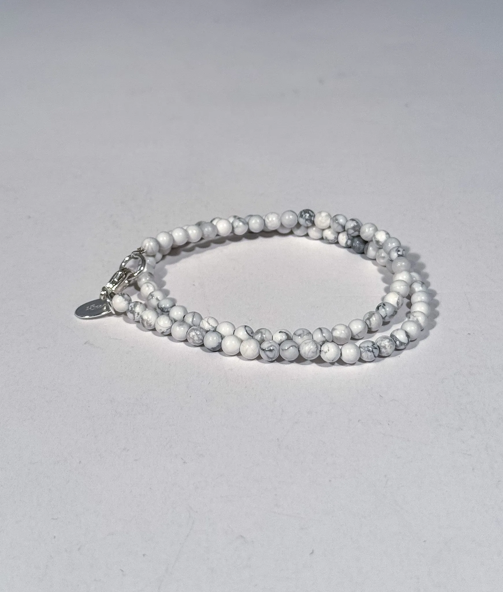Aloha Stone Bracelet | White Marble sold by 18 Waits