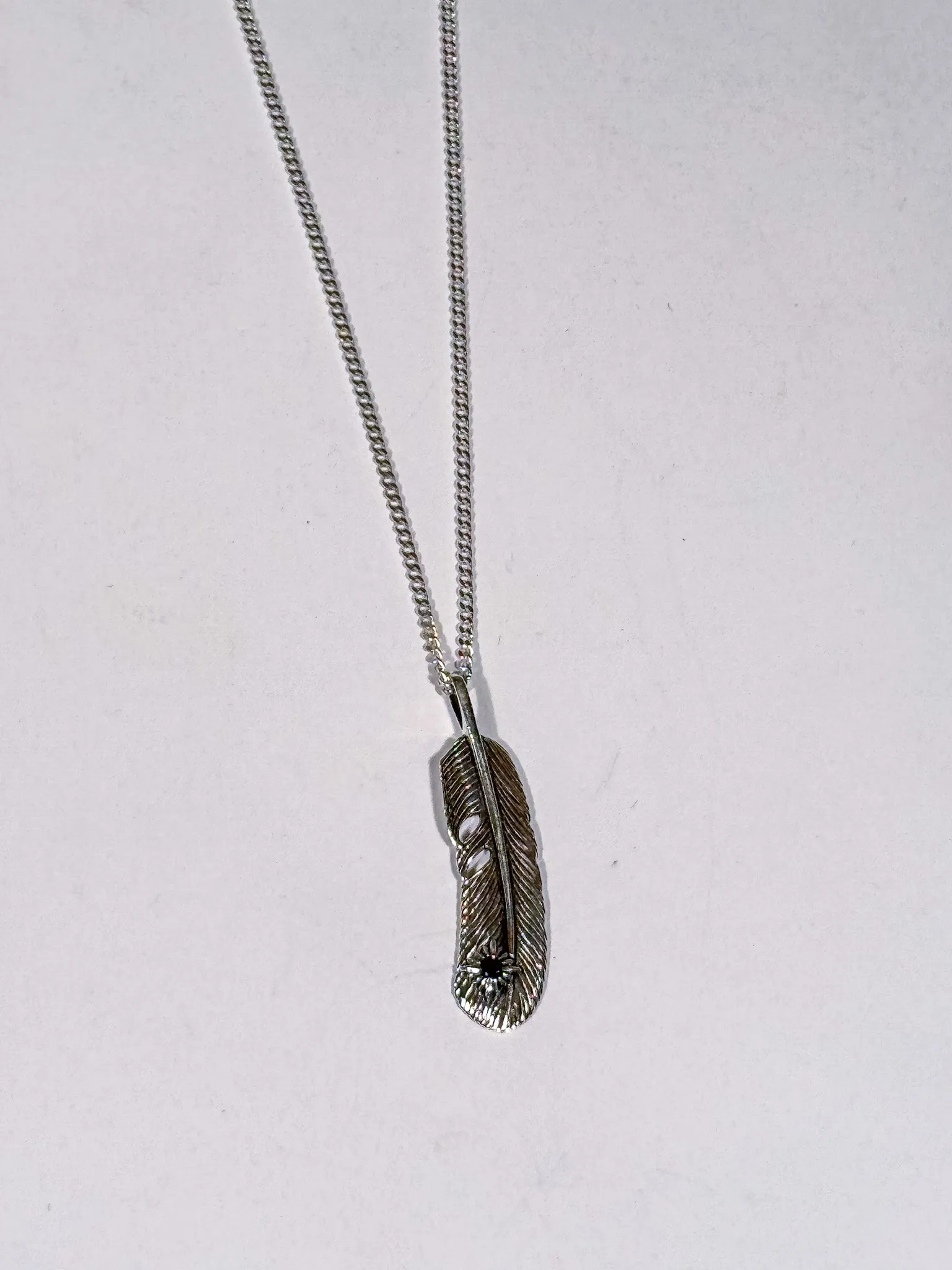 Nature Series | Feather with Black Tourmaline sold by 18 Waits