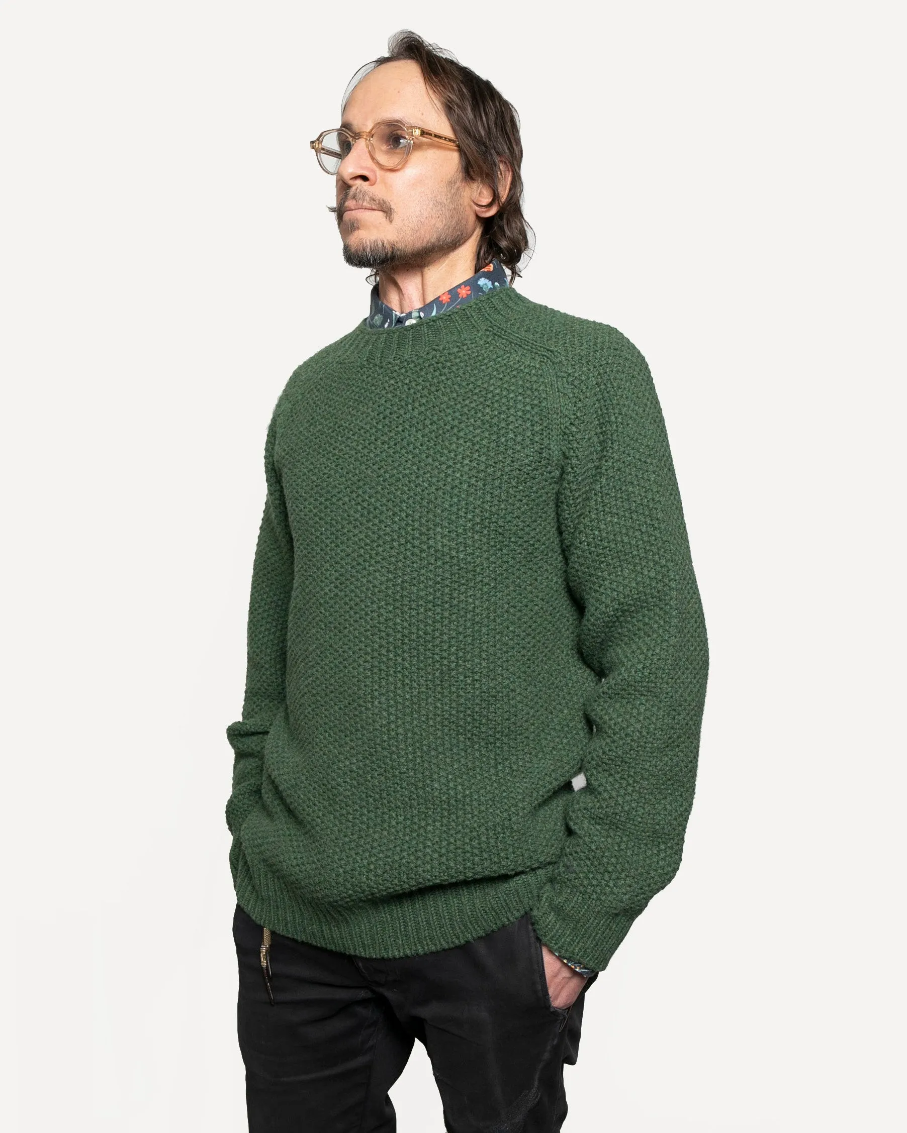 The Highland Raglan Crew | Serpentine sold by 18 Waits product image thumbnail 3