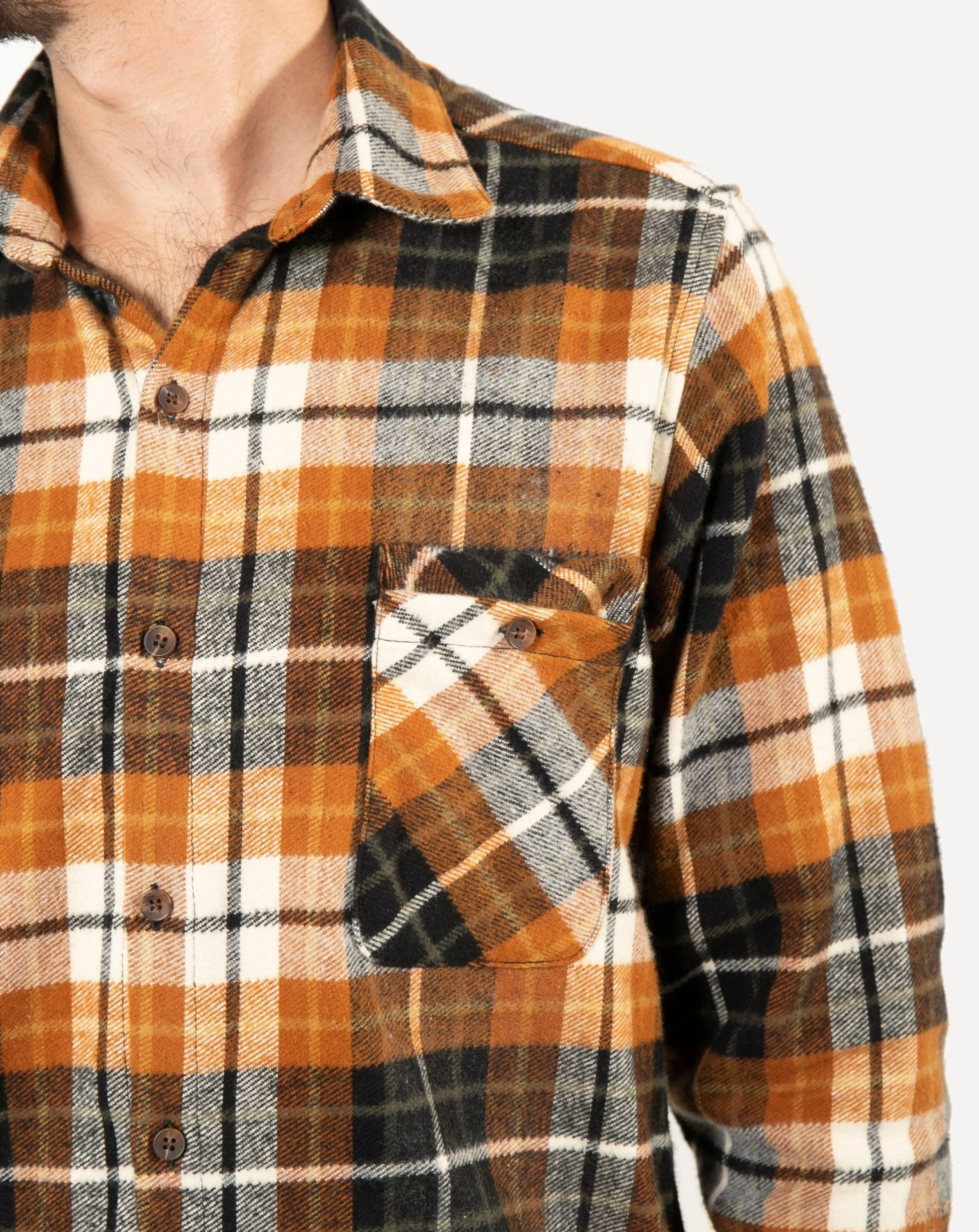 Woodsman Shirt | Cider Plaid sold by 18 Waits product image thumbnail 3