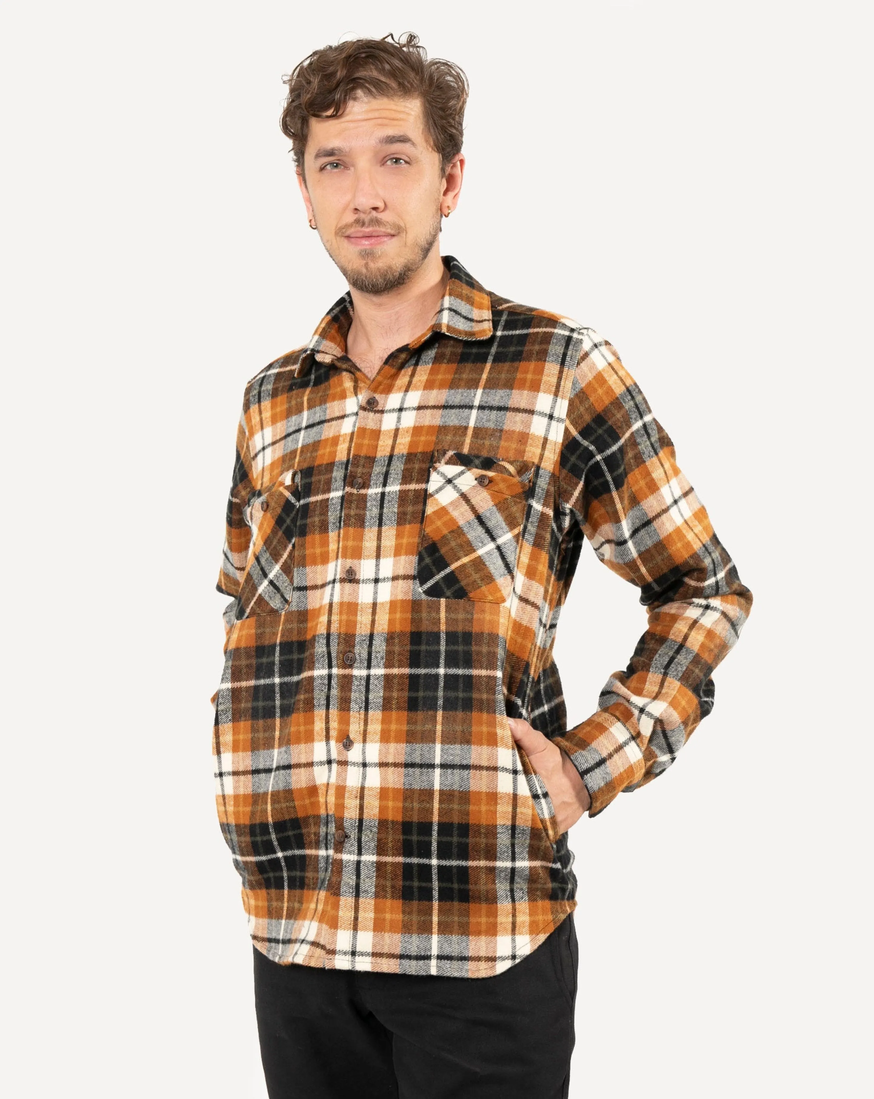 Woodsman Shirt | Cider Plaid sold by 18 Waits product image thumbnail 2