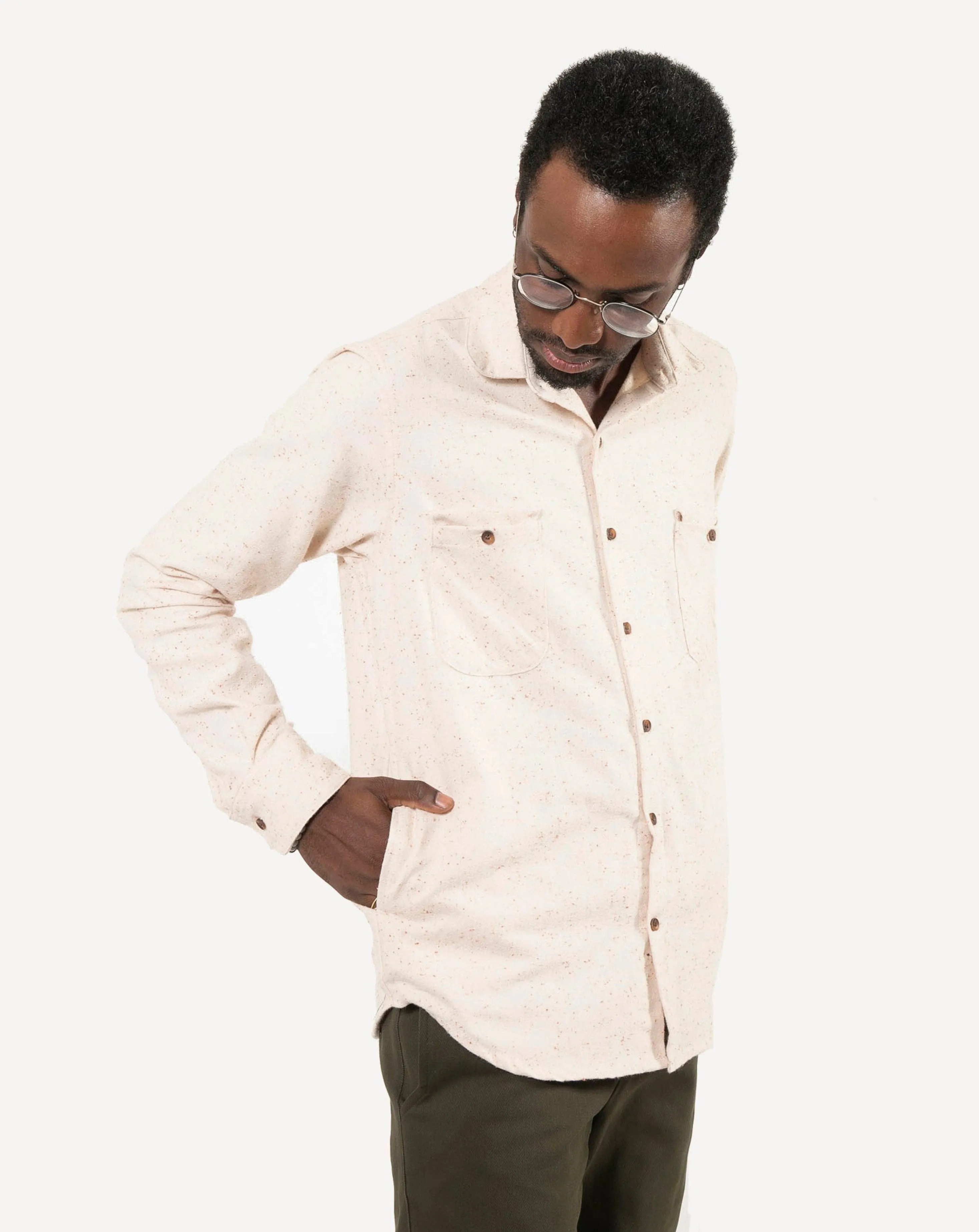 Woodsman Shirt | Cinnamon Fleck sold by 18 Waits product image thumbnail 2