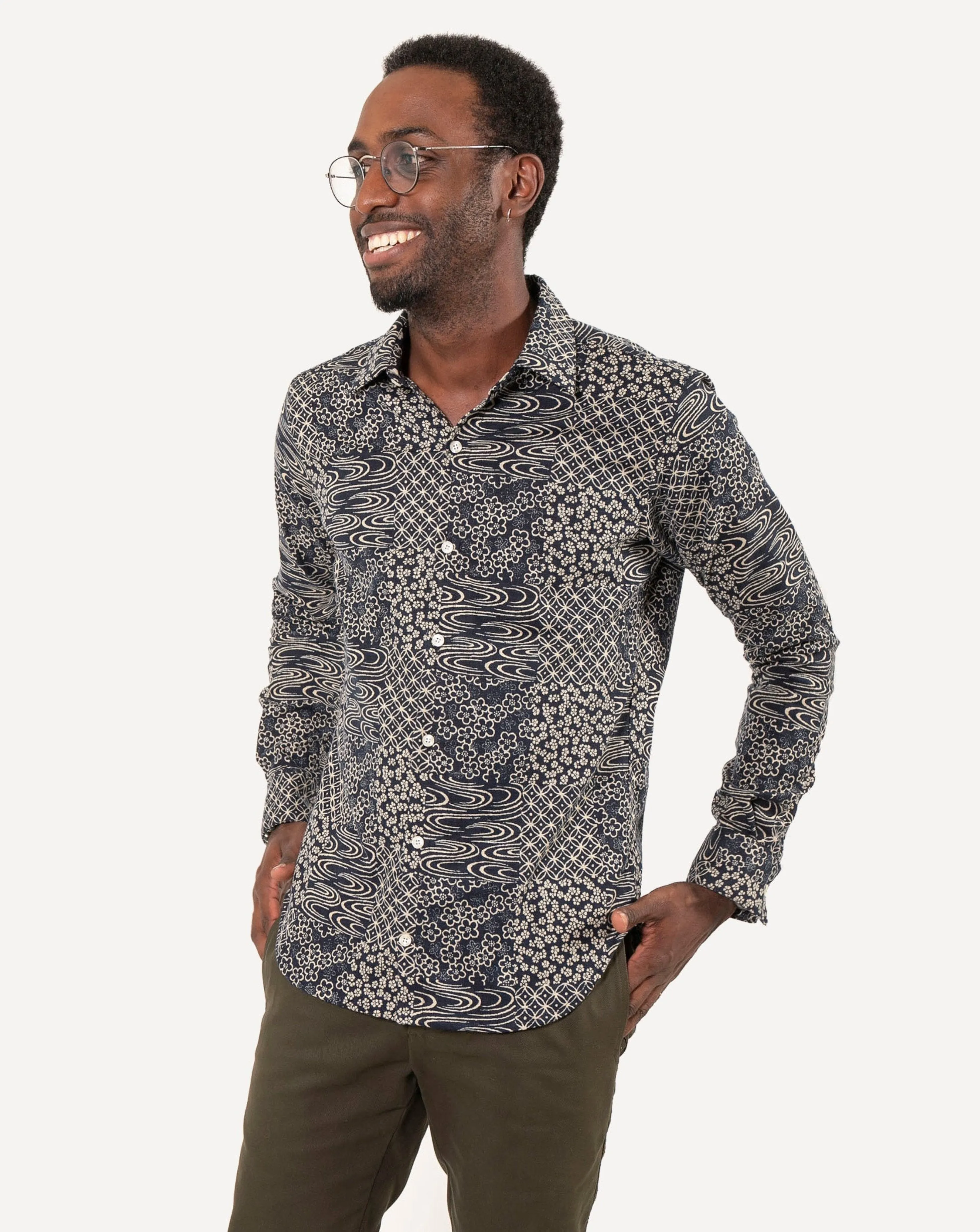 Long Sleeve Dylan Shirt | Patches II sold by 18 Waits product image thumbnail 2