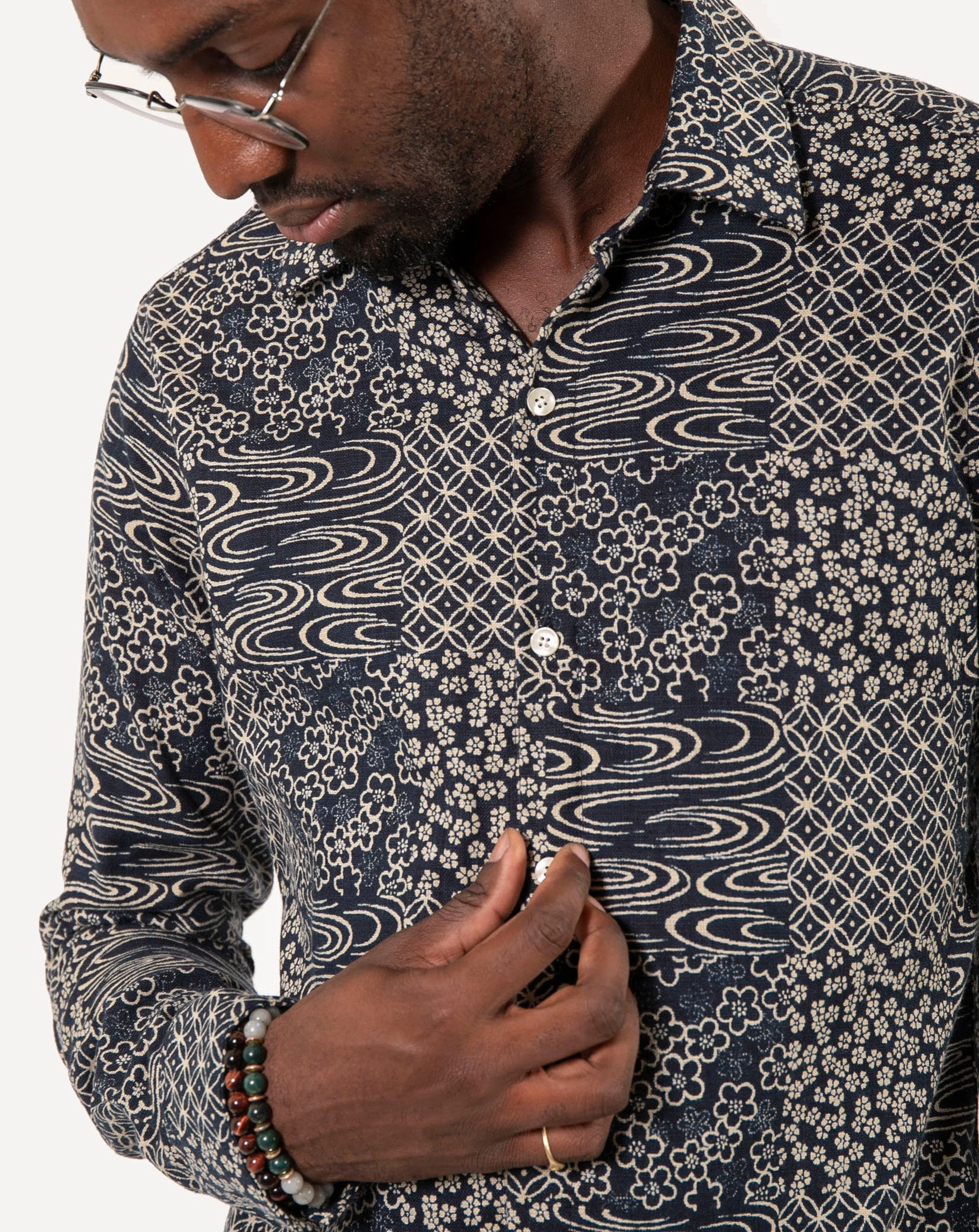 Long Sleeve Dylan Shirt | Patches II sold by 18 Waits product image thumbnail 4