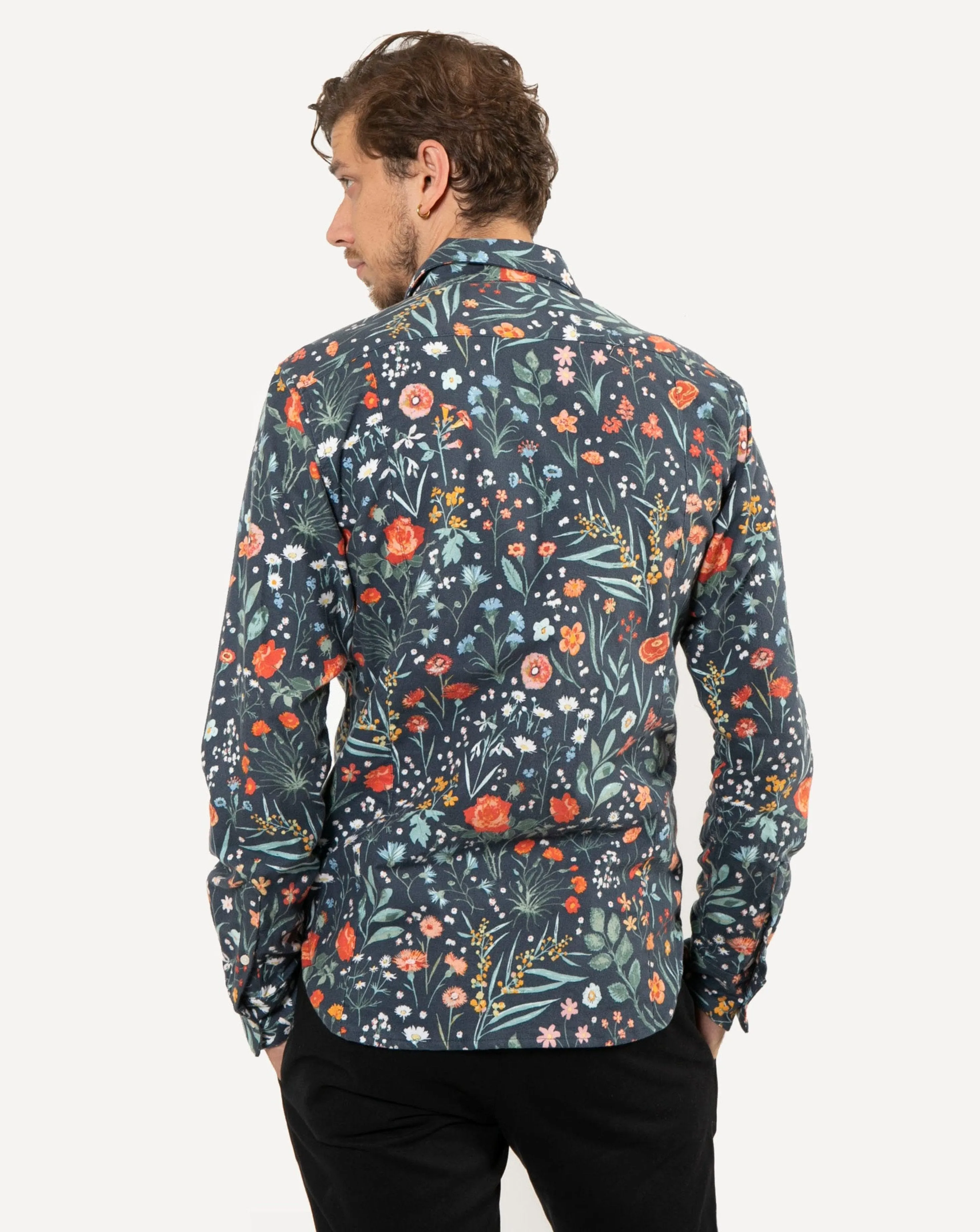 Long Sleeve Dylan Shirt | Garden Nights - Flannel sold by 18 Waits product image thumbnail 3