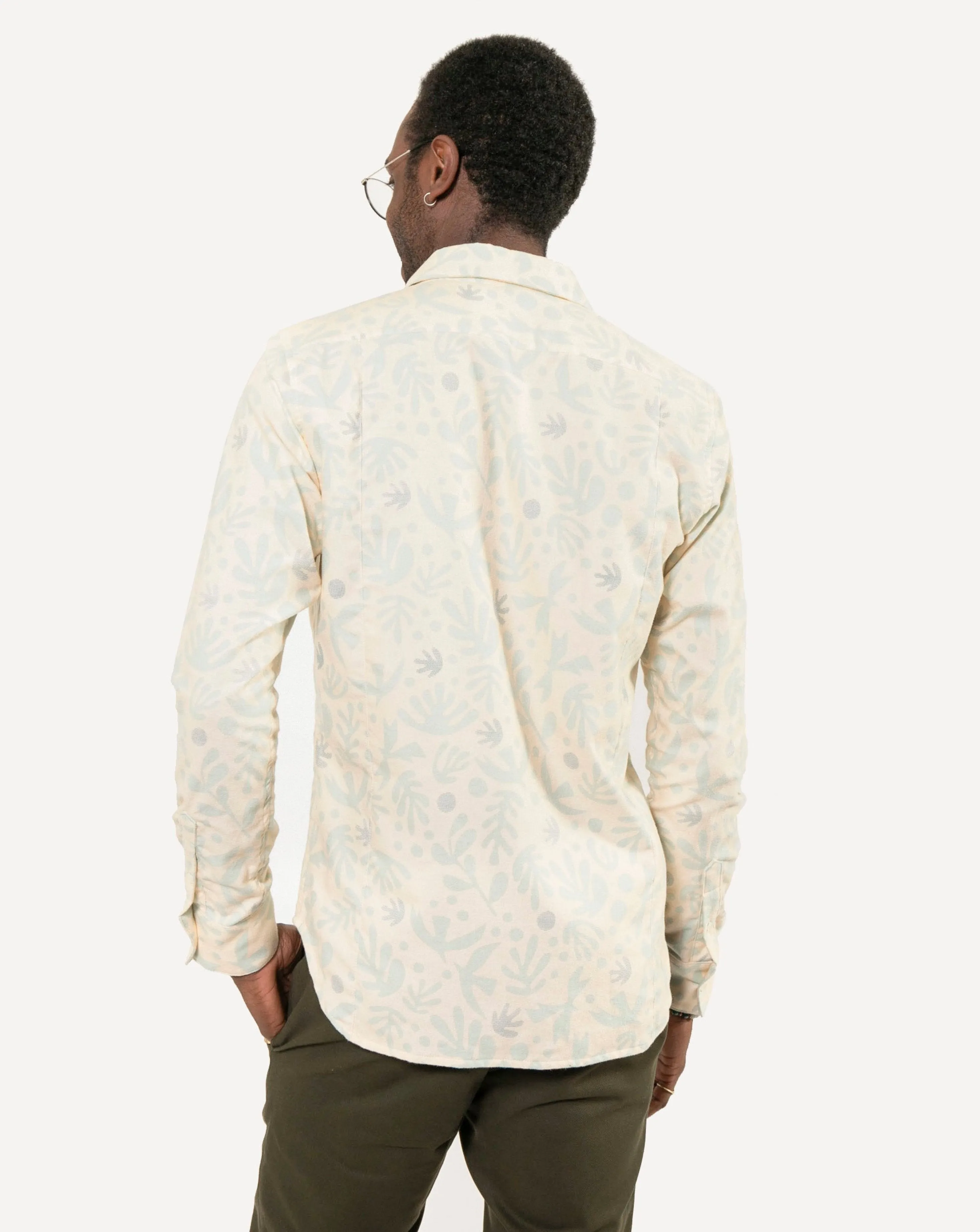 Long Sleeve Dylan Shirt | Boho Birds - Flannel sold by 18 Waits product image thumbnail 3