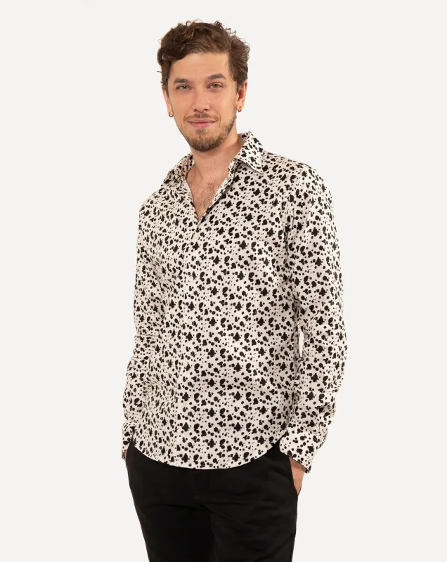 Long Sleeve Dylan Shirt | Diamond Dogs sold by 18 Waits