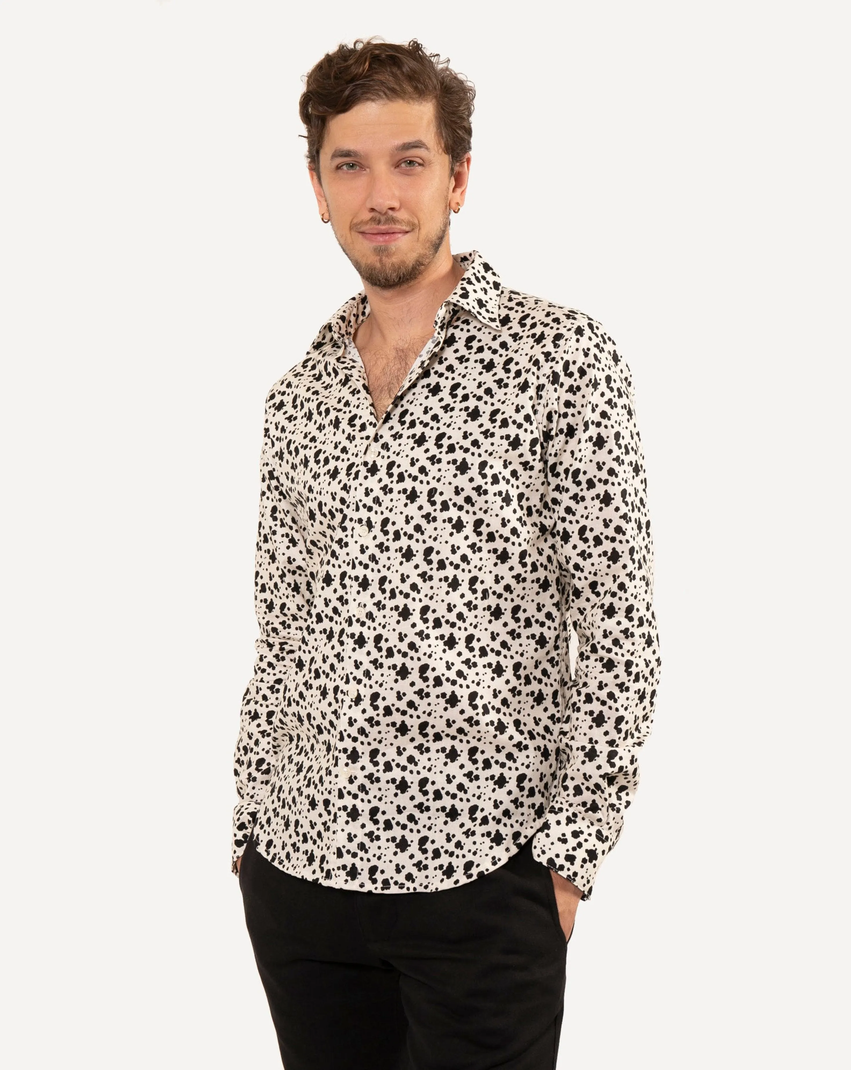 Long Sleeve Dylan Shirt | Diamond Dogs sold by 18 Waits