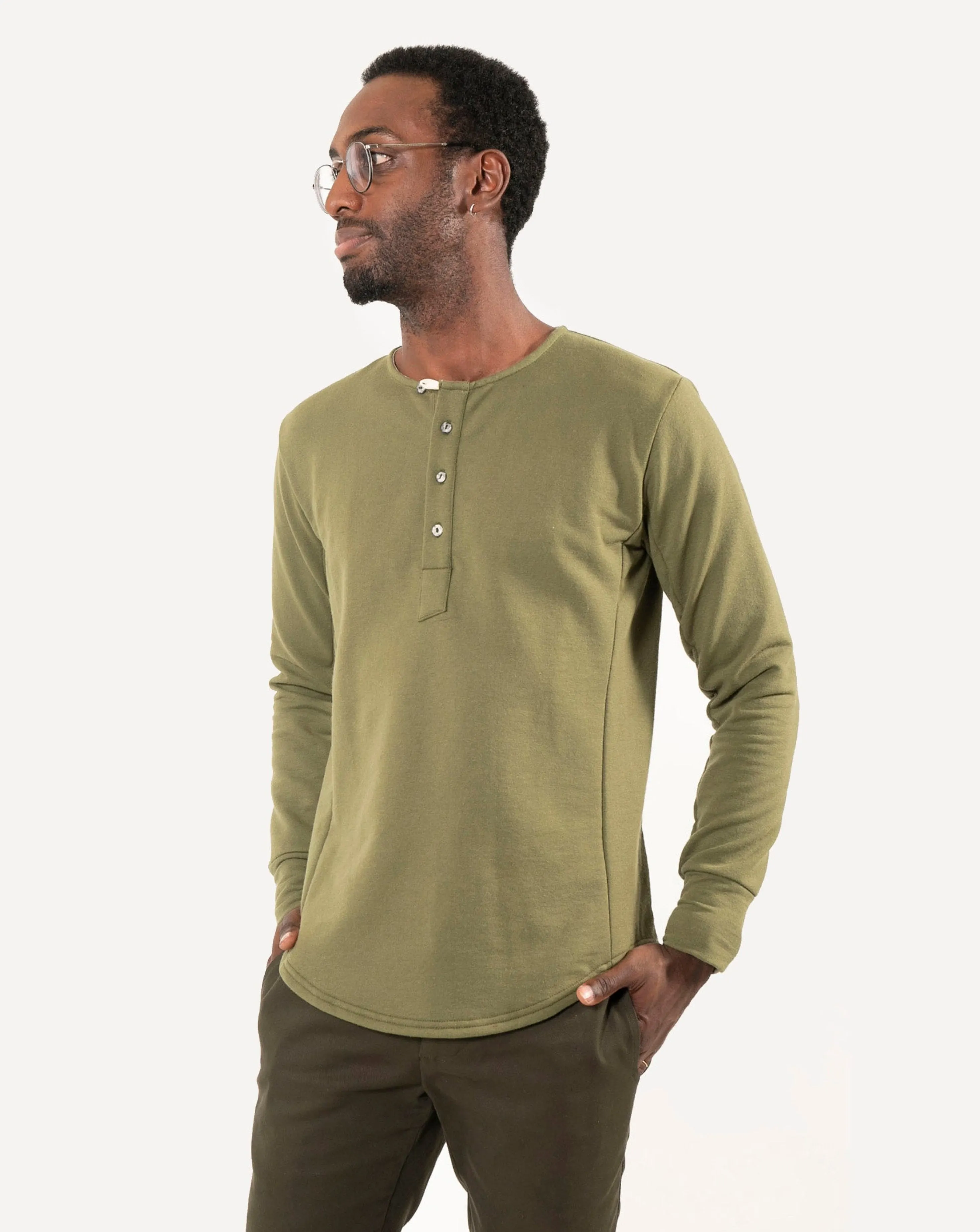 Heritage Henley | Olive In Terry sold by 18 Waits product image thumbnail 2