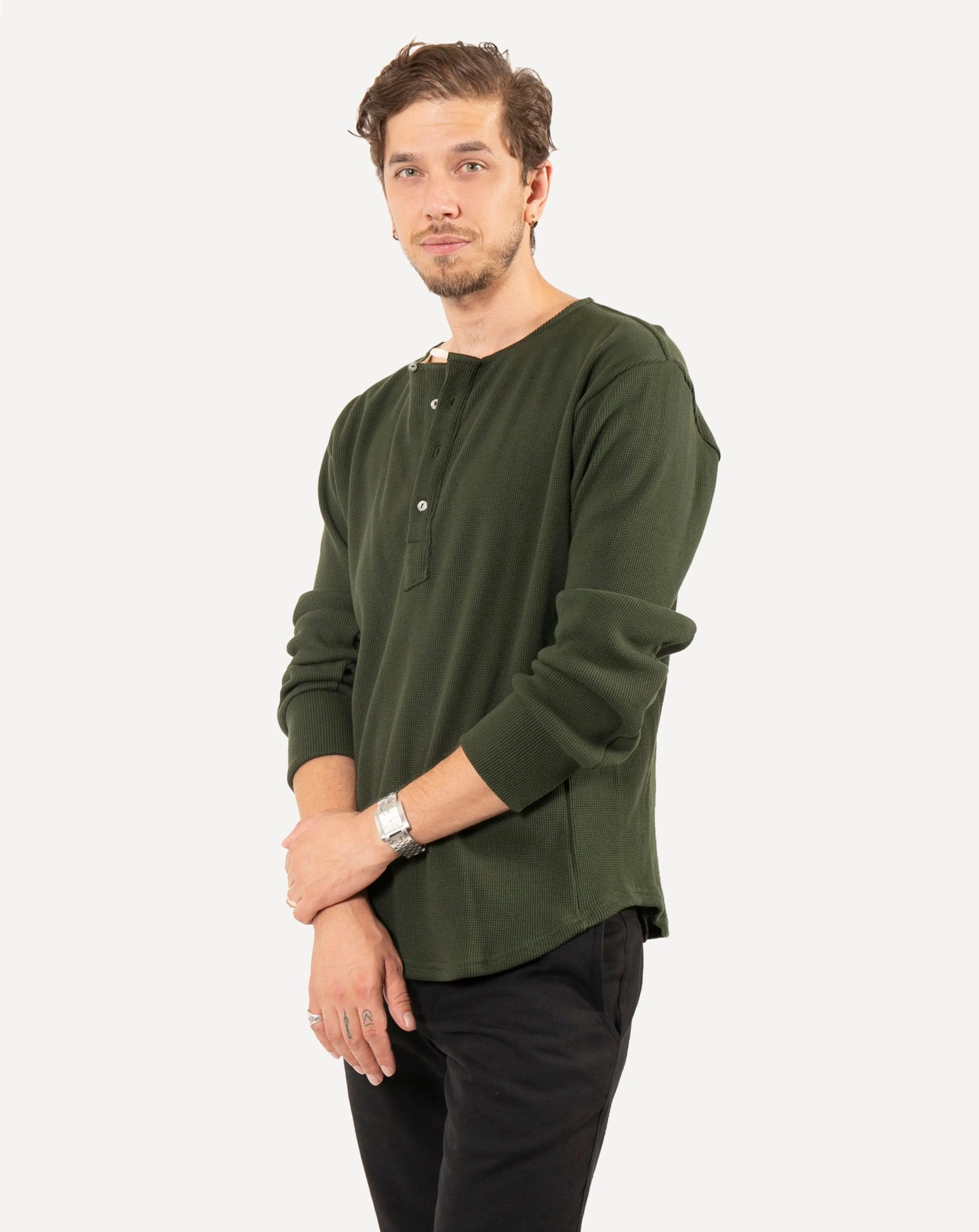 Heritage Henley | Deep Forest Micro Waffle sold by 18 Waits product image thumbnail 2