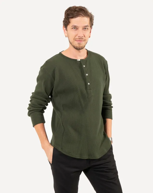 Heritage Henley | Deep Forest Micro Waffle sold by 18 Waits