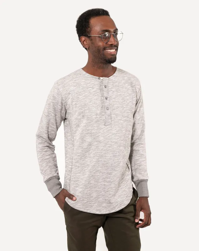 Heritage Henley | Light Grey Melange sold by 18 Waits