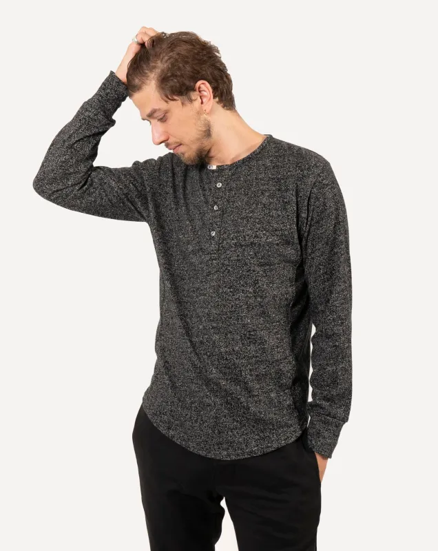 Heritage Henley | Two-Tone B+W Fleece sold by 18 Waits