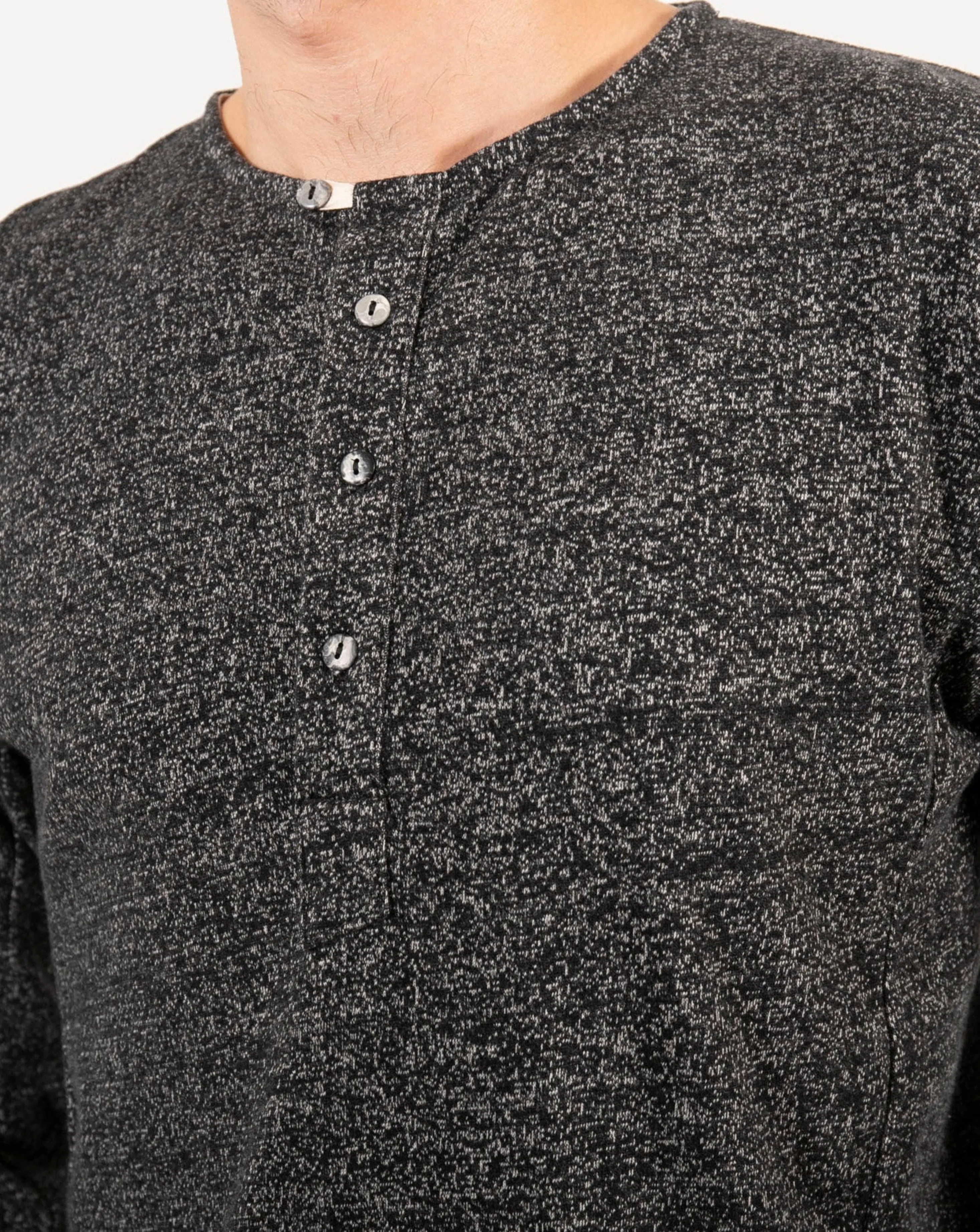 Heritage Henley | Two-Tone B+W Fleece sold by 18 Waits product image thumbnail 4