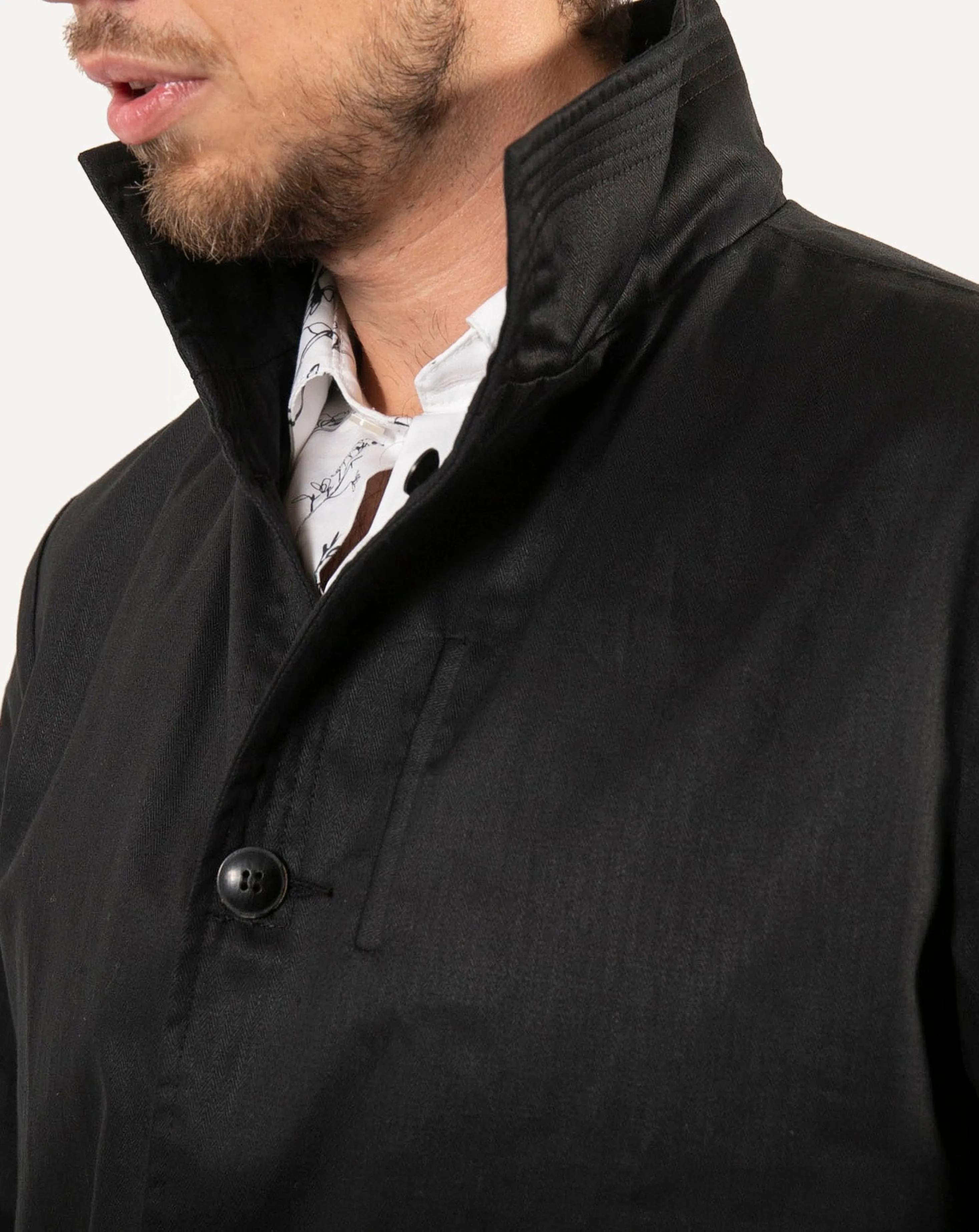 Baumer | Black Herringbone Hemp sold by 18 Waits product image thumbnail 4